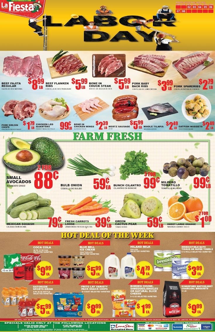 Poco Loco Supermercado (Texas) Weekly Ad September 2 - 8, 2026
