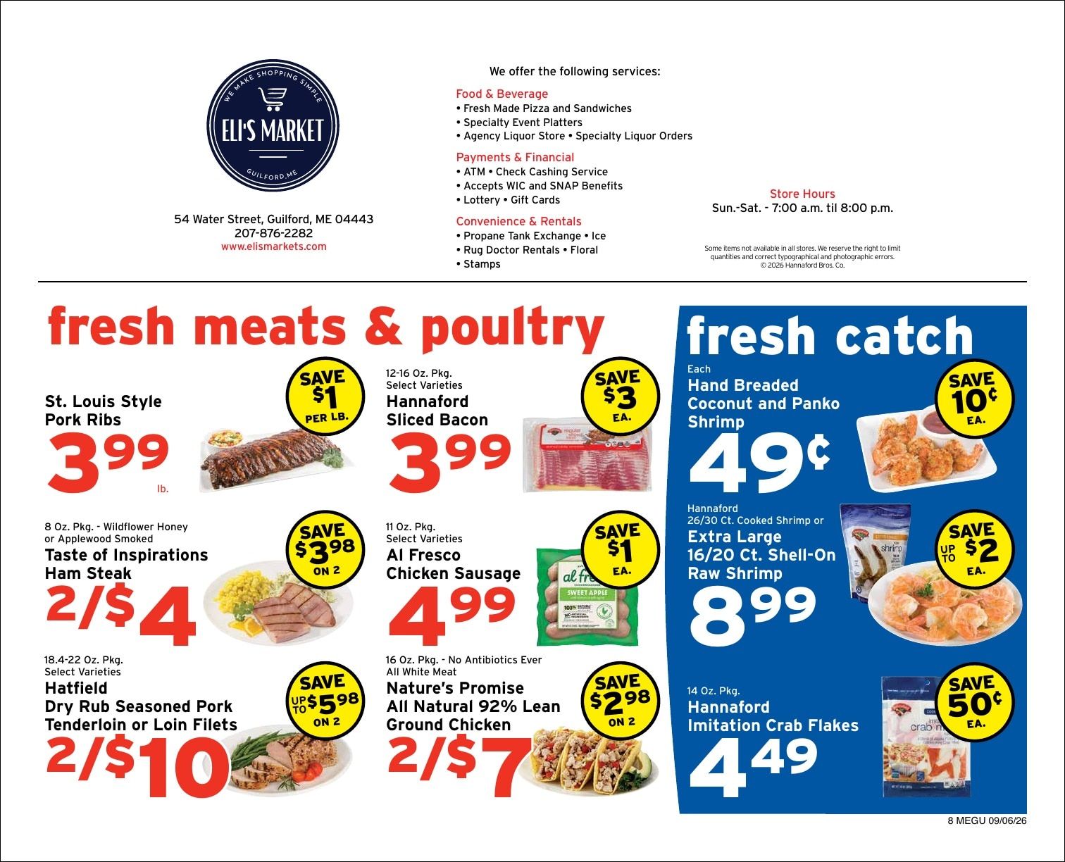 Eli's Market Weekly Ad September 6 - 12, 2026