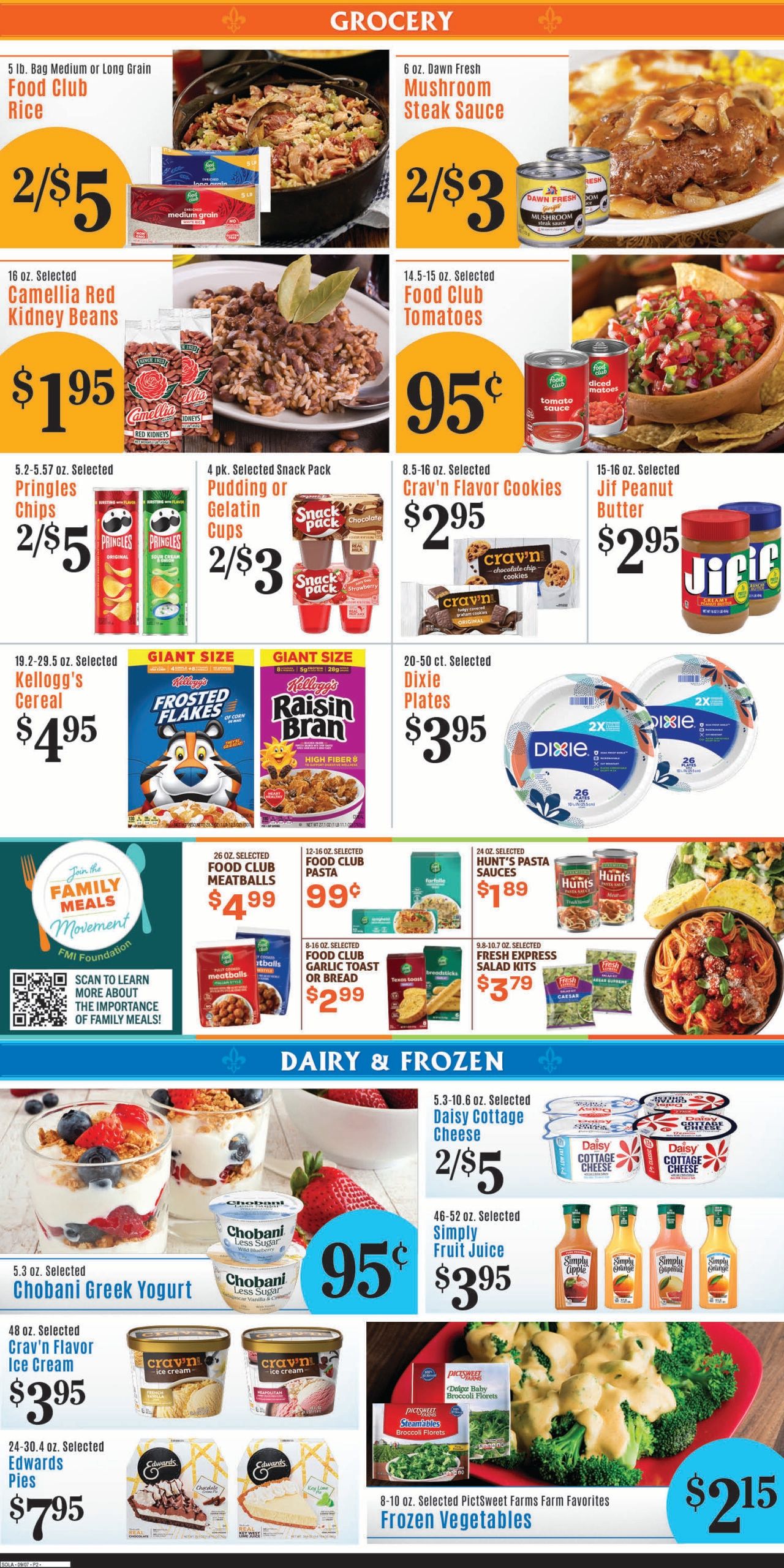 Benny's Supermarket Weekly Ad September 7 - 13, 2026