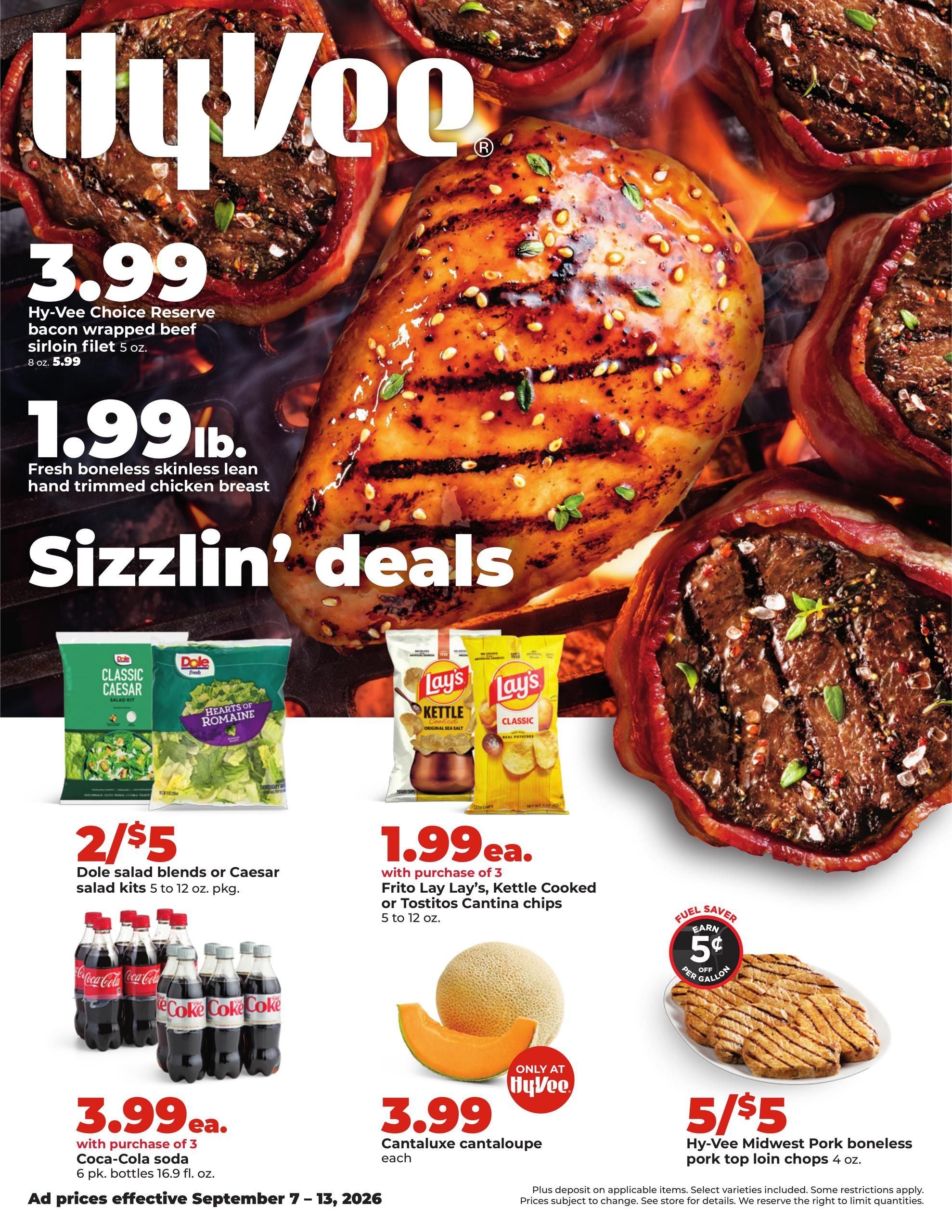 Hy-Vee (Clyde Area, KS) Weekly Ad September 7 - 13, 2026
