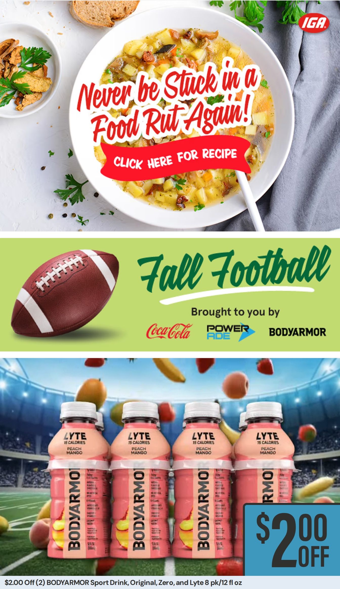 Pacolet IGA Weekly Ad September 7 - 20, 2026