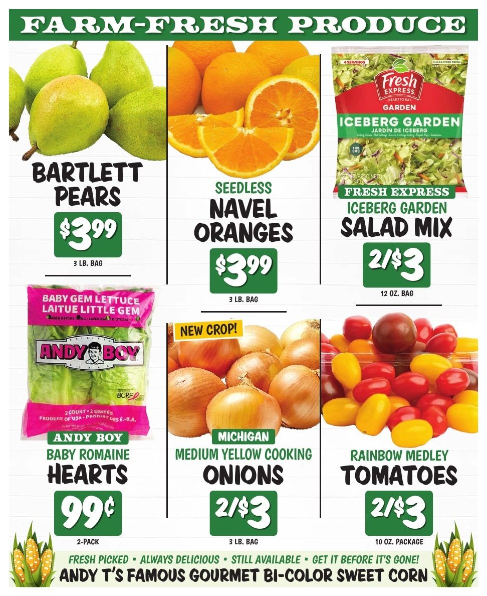 Ken's Fruit Market Weekly Ad September 7 - 13, 2026