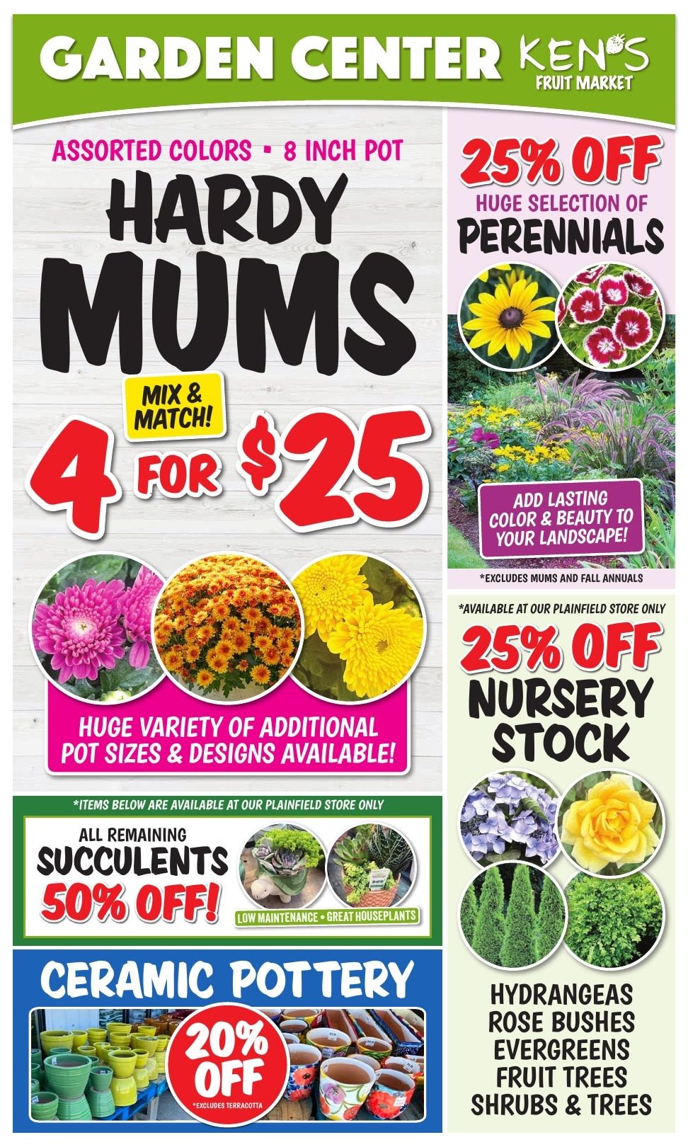 Ken's Fruit Market Weekly Ad September 7 - 13, 2026