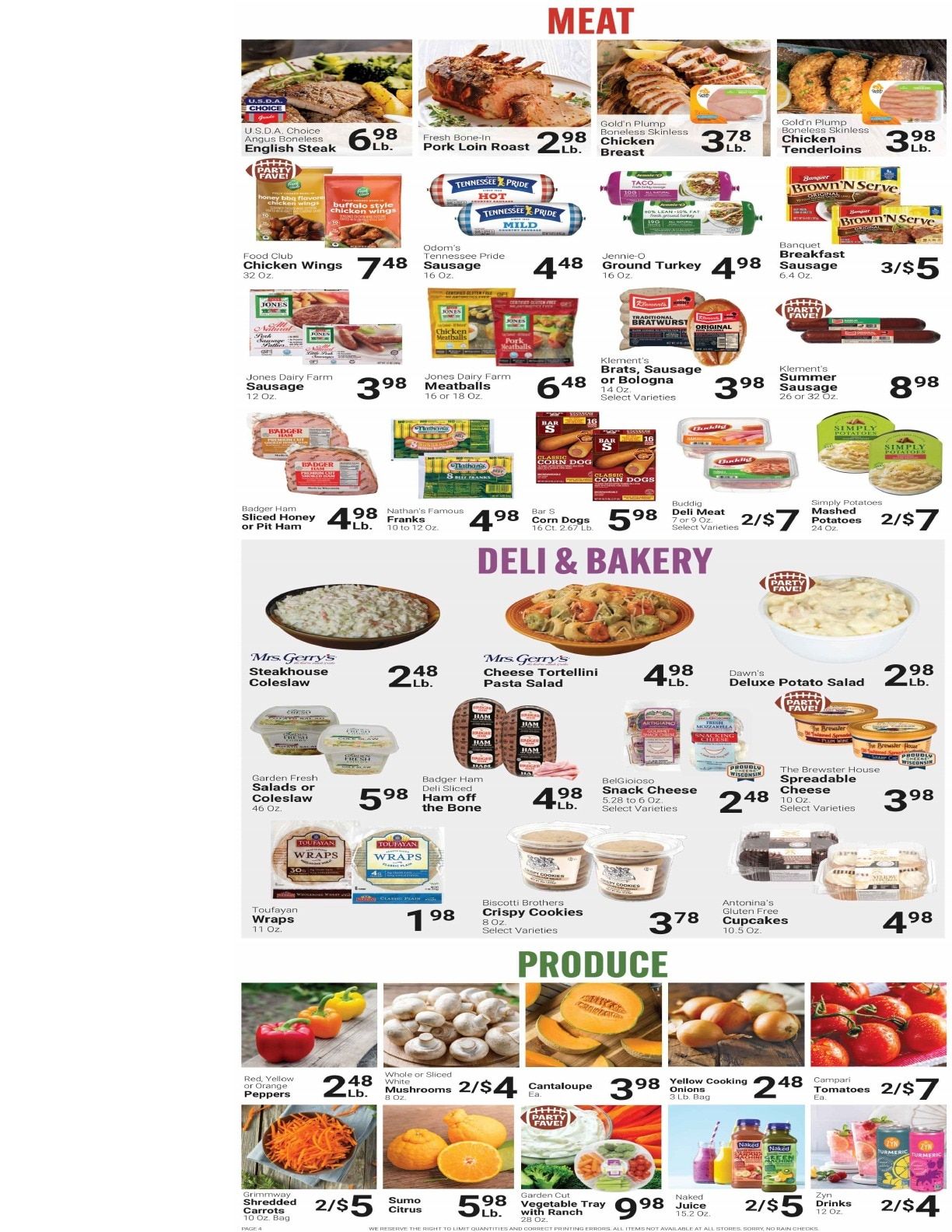 Gempeler's Supermarket Weekly Ad September 7 - 13, 2026