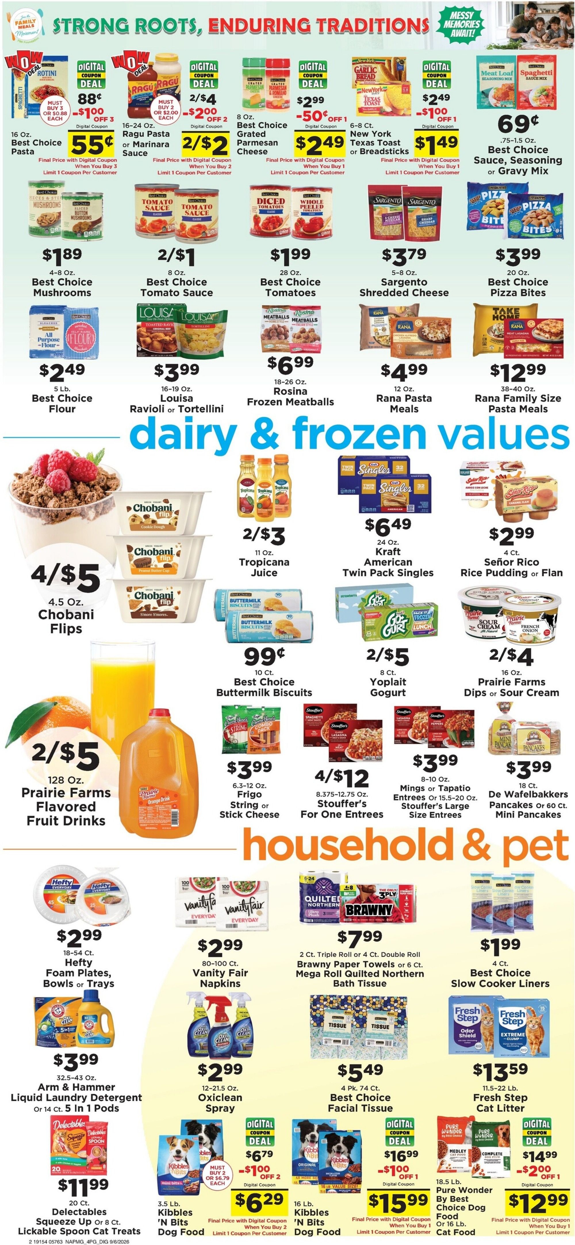Taylorsville Country Mart Weekly Ad September 7 - 13, 2026