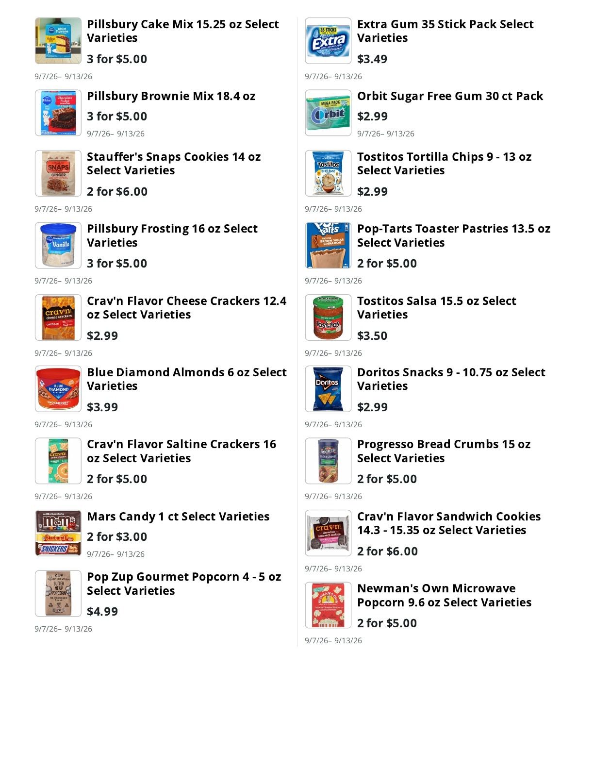 Kingdom Market Weekly Ad September 7 - 13, 2026