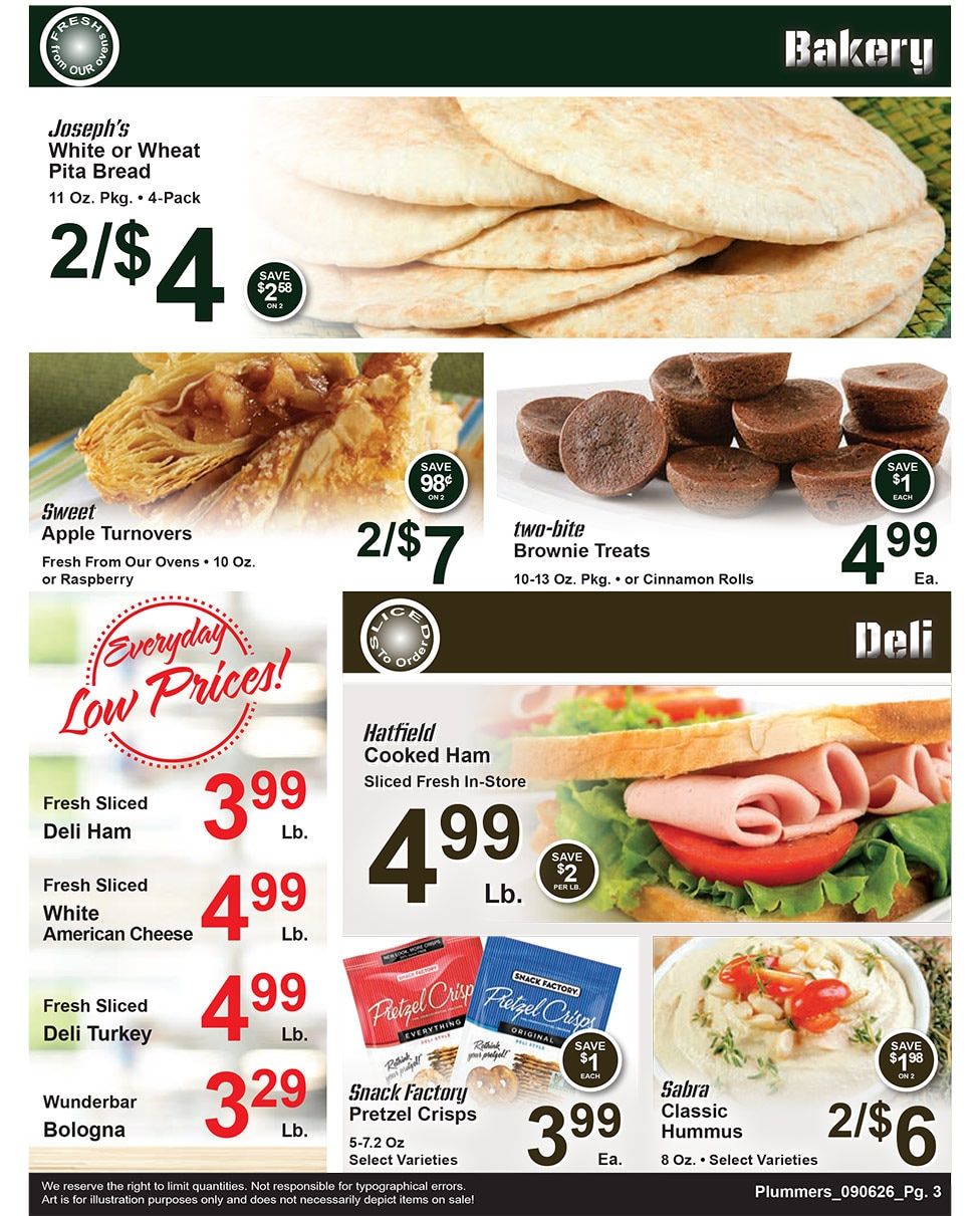 Plummer's Shop 'n Save Weekly Ad September 7 - 13, 2026