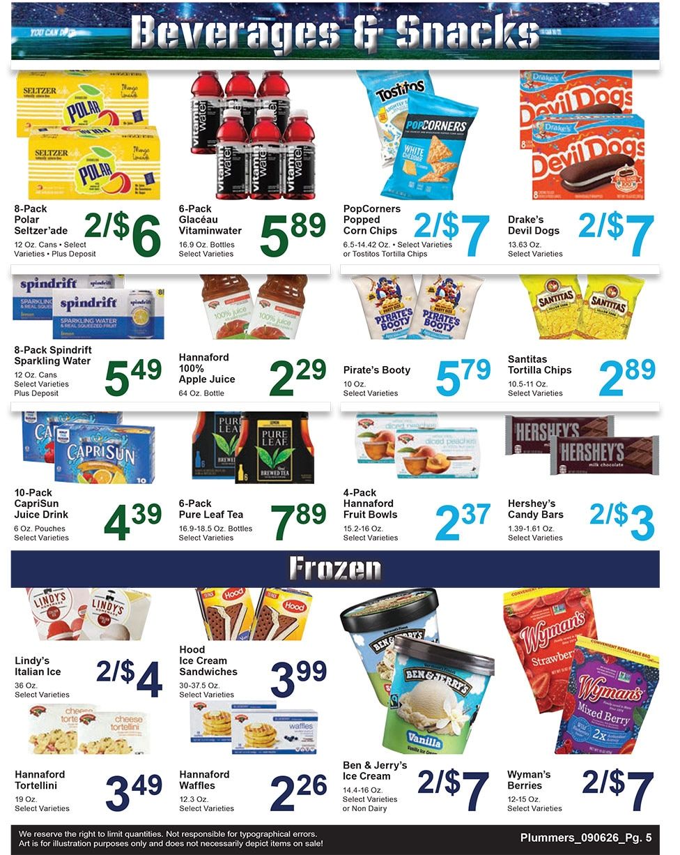 Plummer's Shop 'n Save Weekly Ad September 7 - 13, 2026