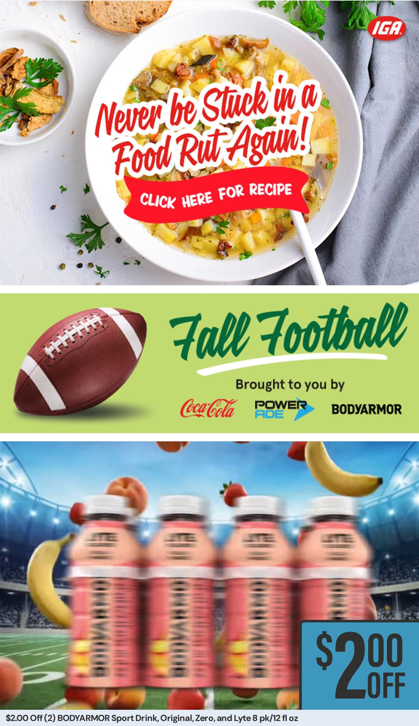 Betty's IGA Weekly Ad September 7 - 20, 2026