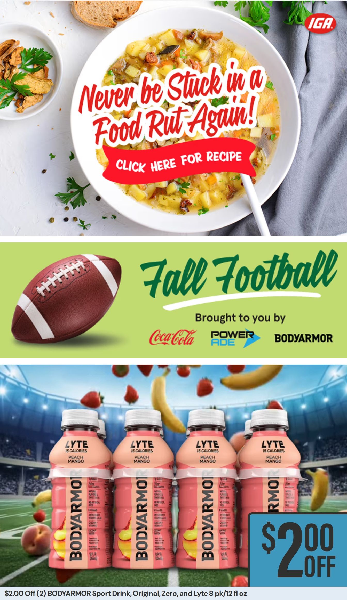 Great Falls IGA Weekly Ad September 7 - 20, 2026