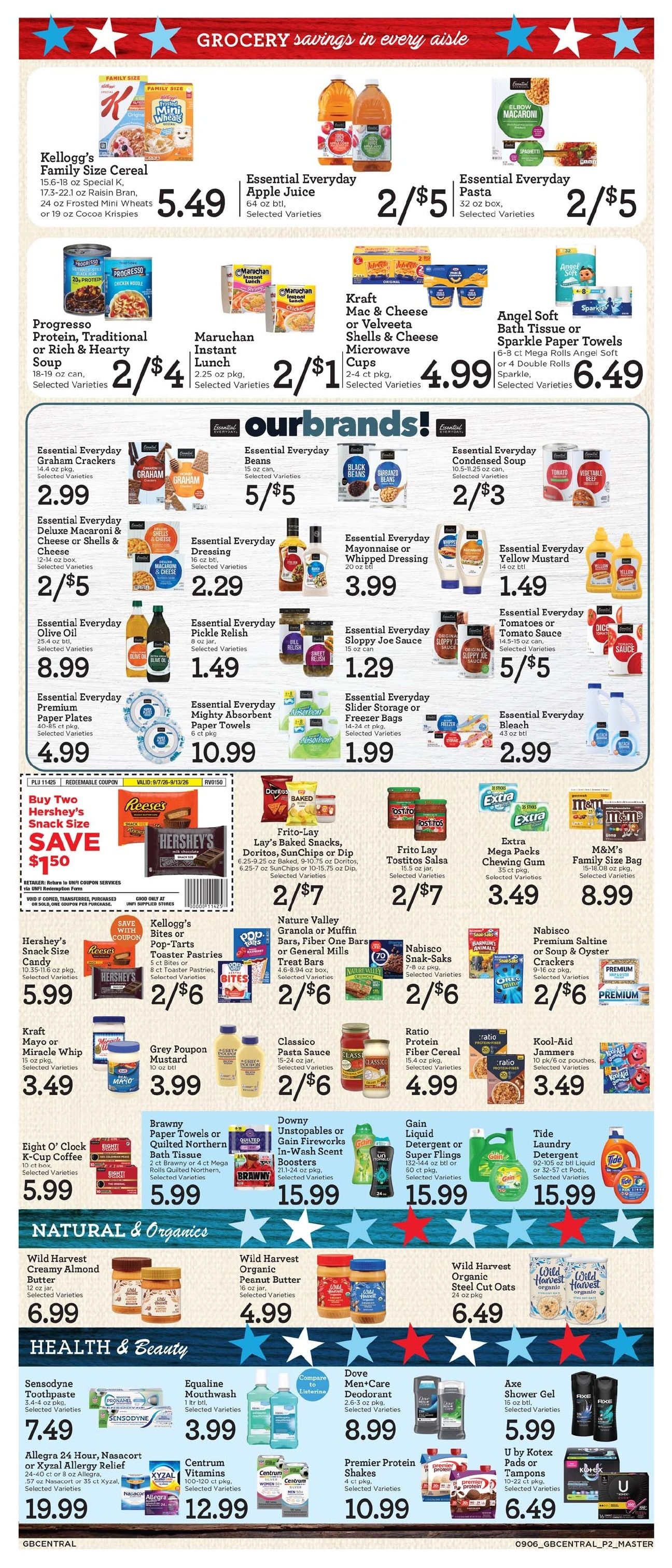 Westfield Supervalu Weekly Ad September 7 - 13, 2026
