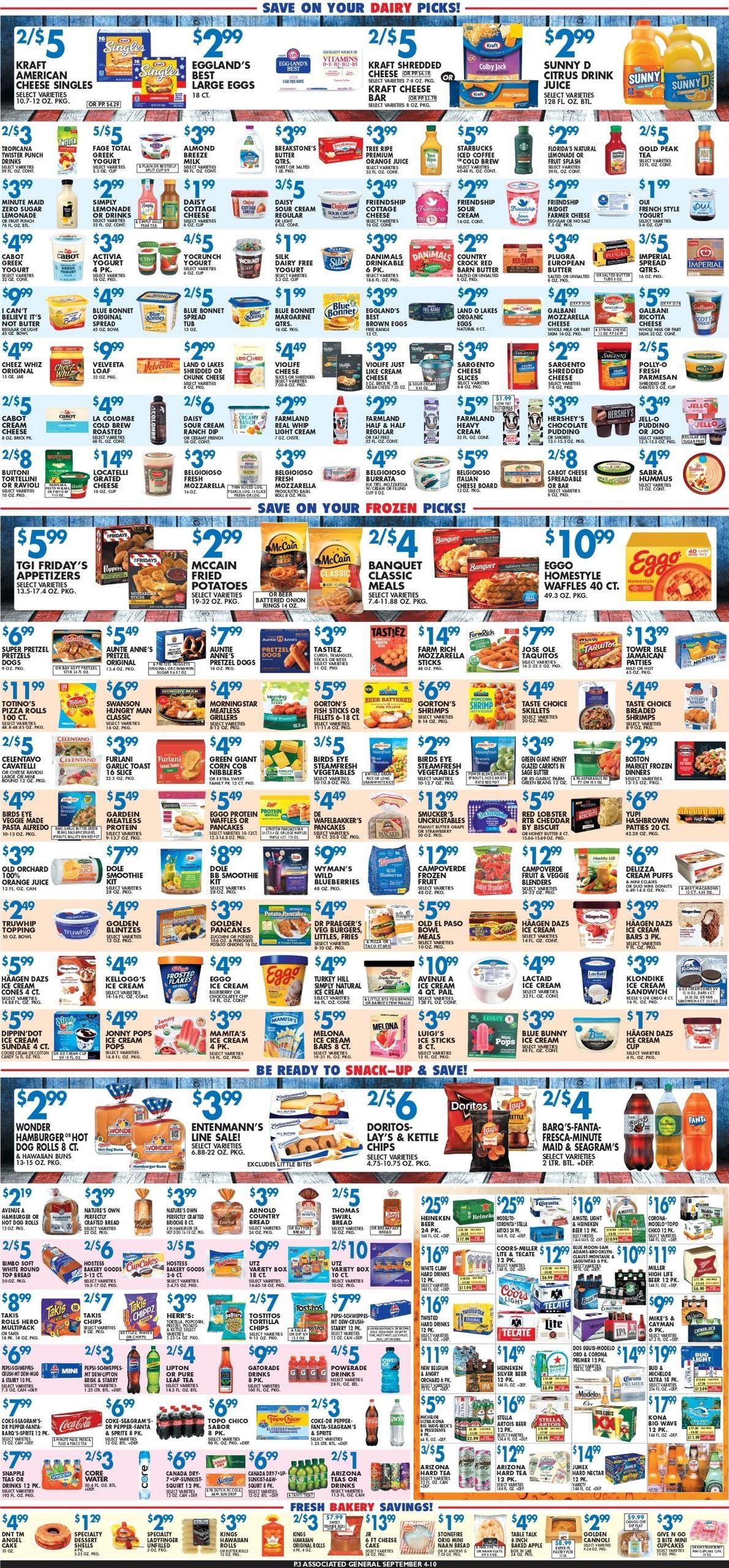 Associated Supermarkets (Haddonfield Area, NJ) Weekly Ad September 4 - 10, 2026
