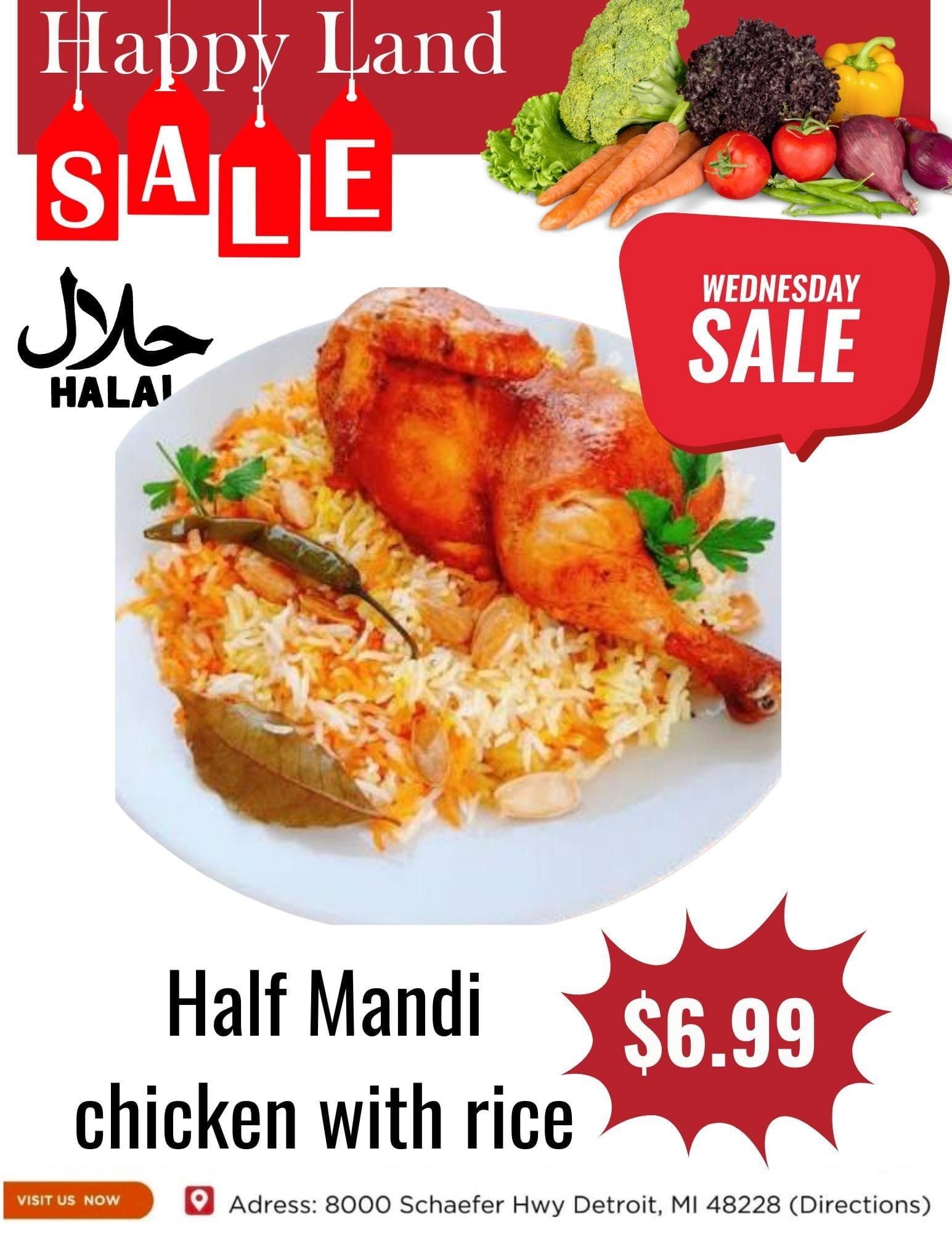 Happy Land Market (8000 Schaefer Highway, Detroit, MI) Weekly Ad September 7 - 7, 2026