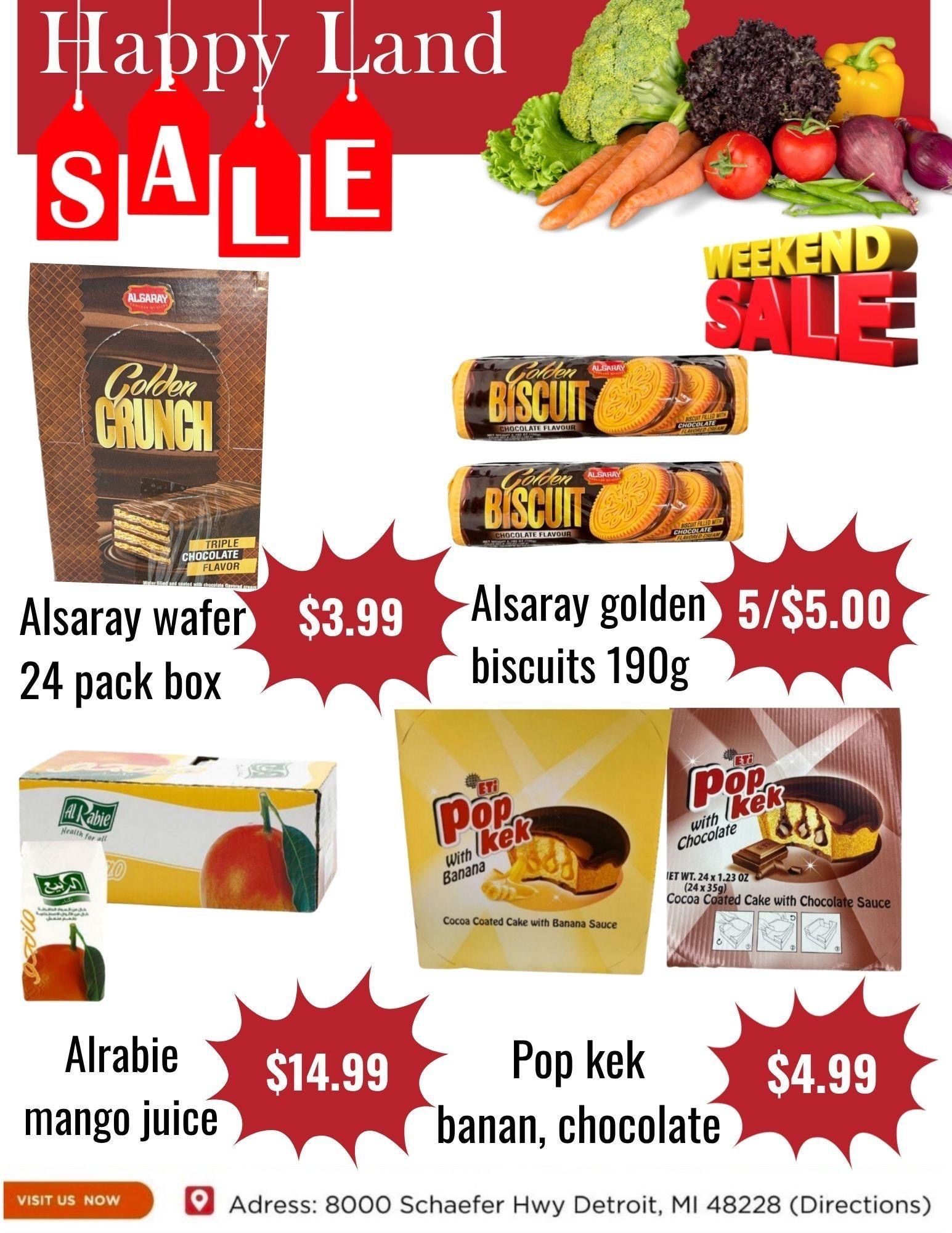 Happy Land Market (8000 Schaefer Highway, Detroit, MI) Weekly Ad September 7 - 7, 2026