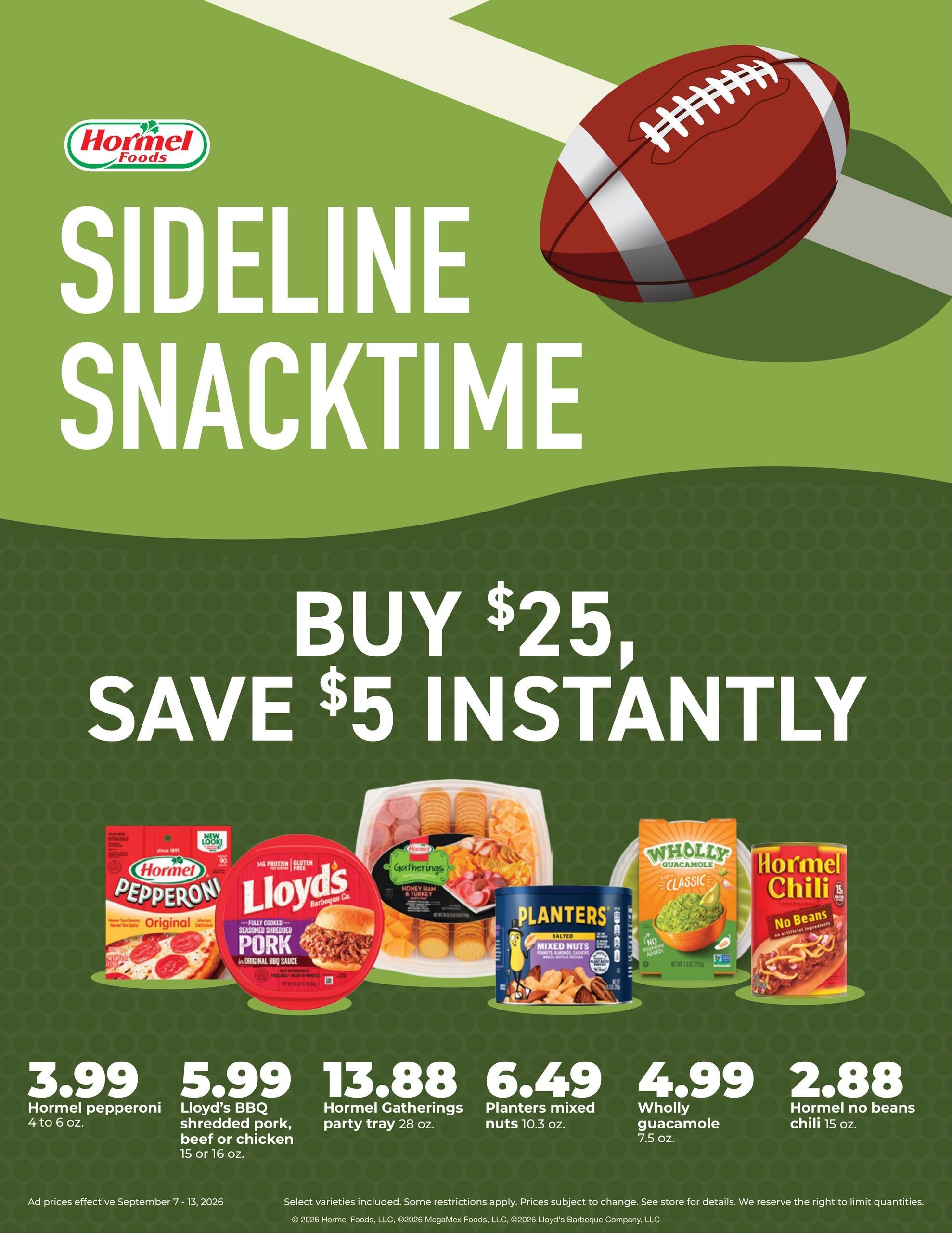 Hy-Vee (Cedar Rapids Area, IA) Weekly Ad September 7 - 13, 2026