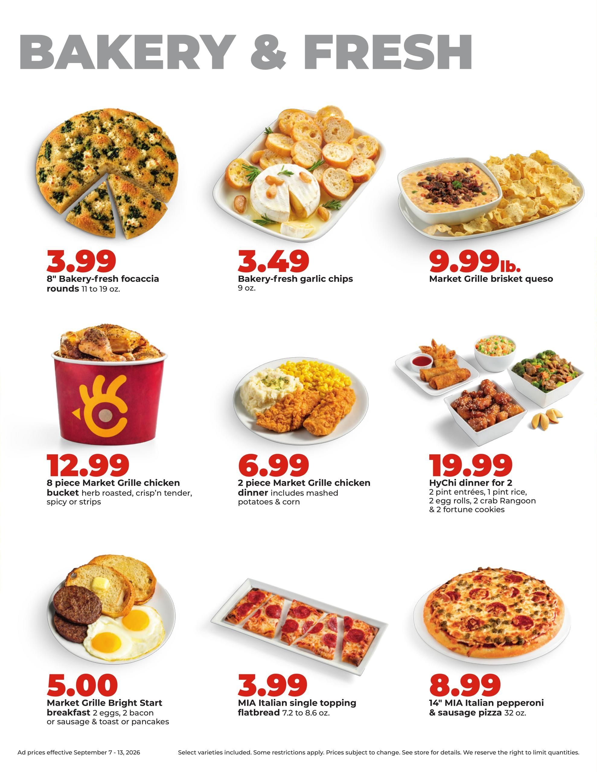 Hy-Vee (Cedar Rapids Area, IA) Weekly Ad September 7 - 13, 2026