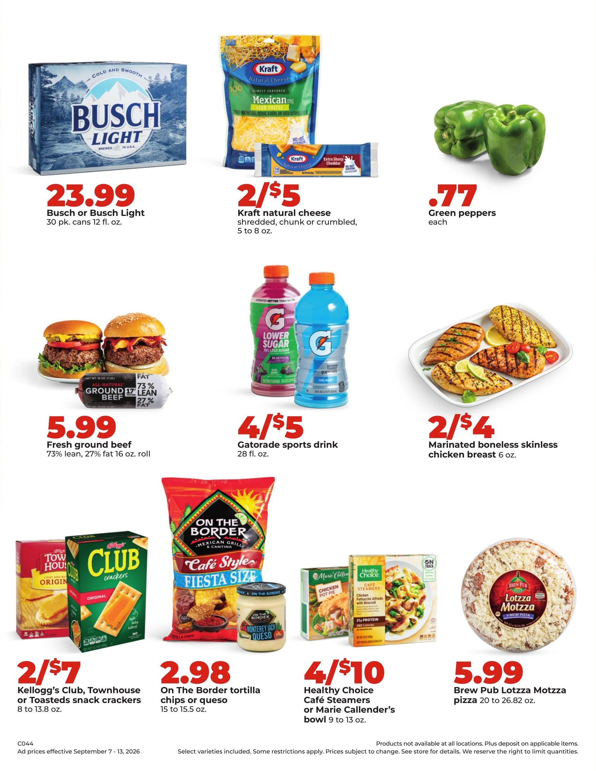 Hy-Vee (Cedar Rapids Area, IA) Weekly Ad September 7 - 13, 2026
