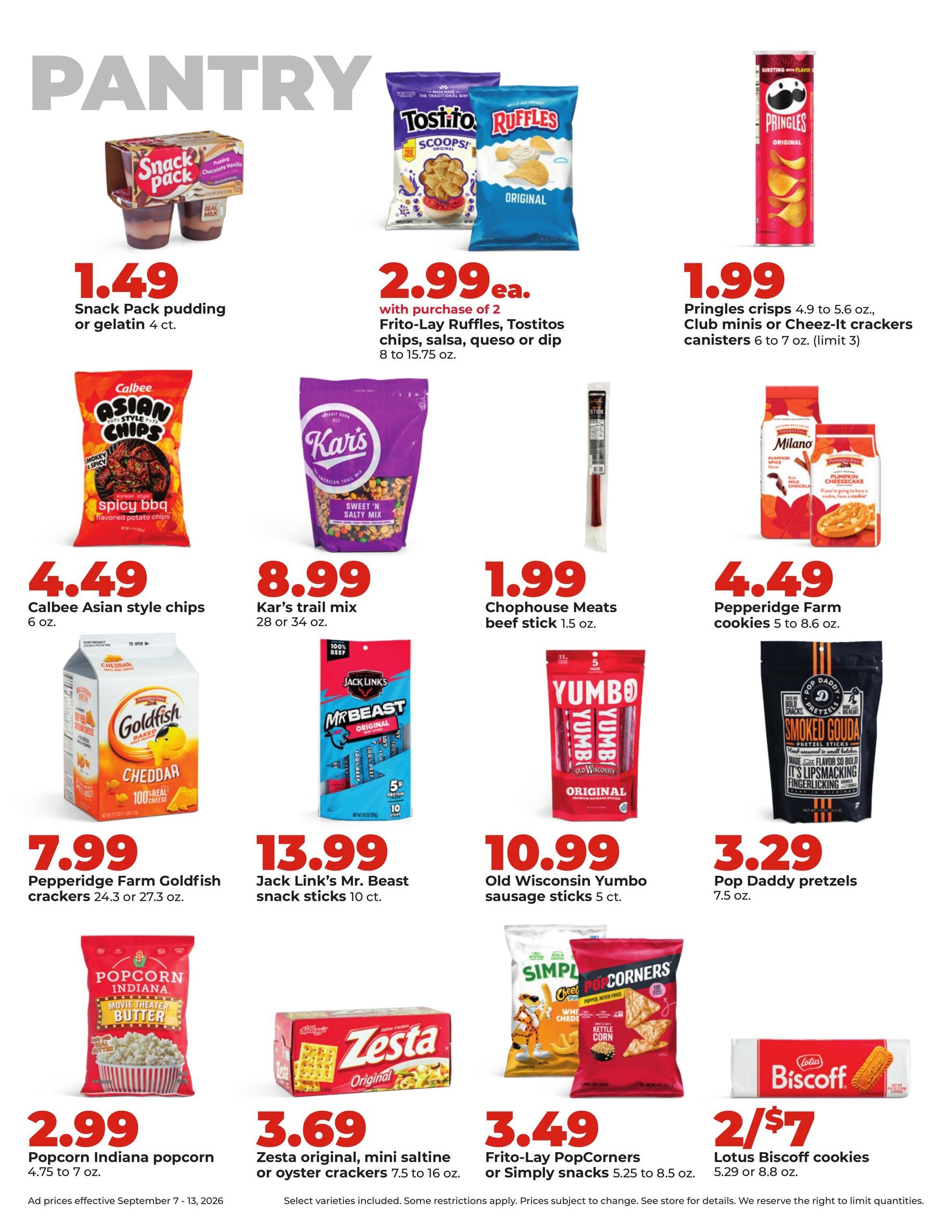 Hy-Vee (Cedar Rapids Area, IA) Weekly Ad September 7 - 13, 2026