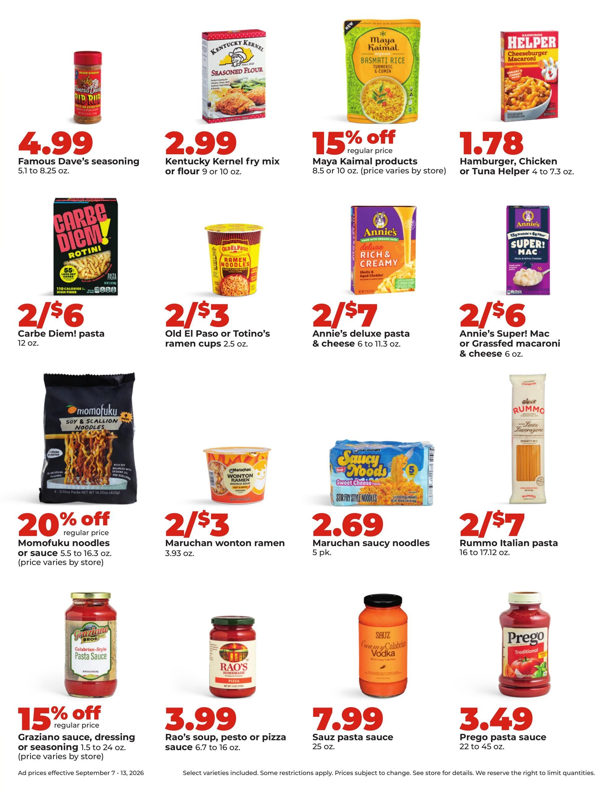 Hy-Vee (Cedar Rapids Area, IA) Weekly Ad September 7 - 13, 2026