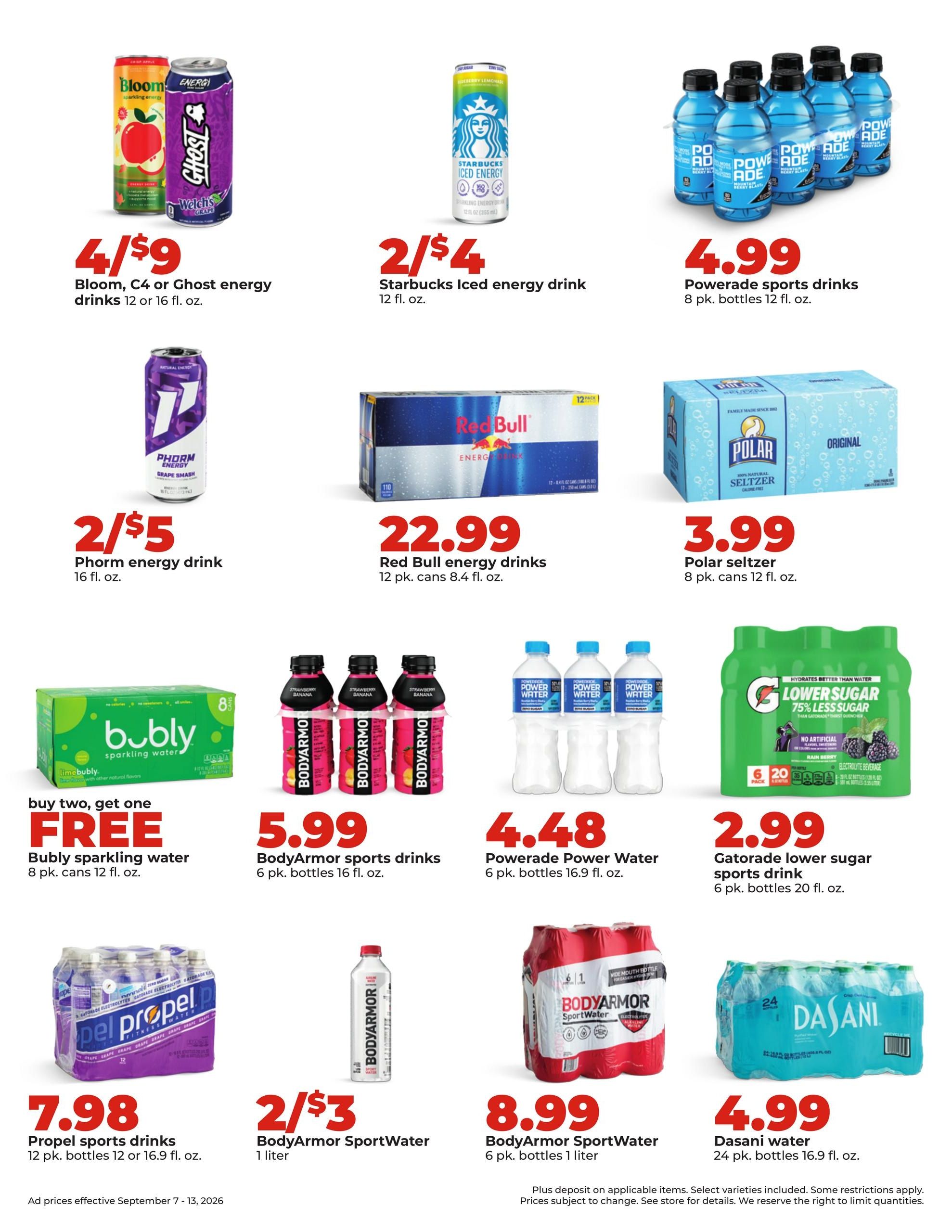 Hy-Vee (Cedar Rapids Area, IA) Weekly Ad September 7 - 13, 2026