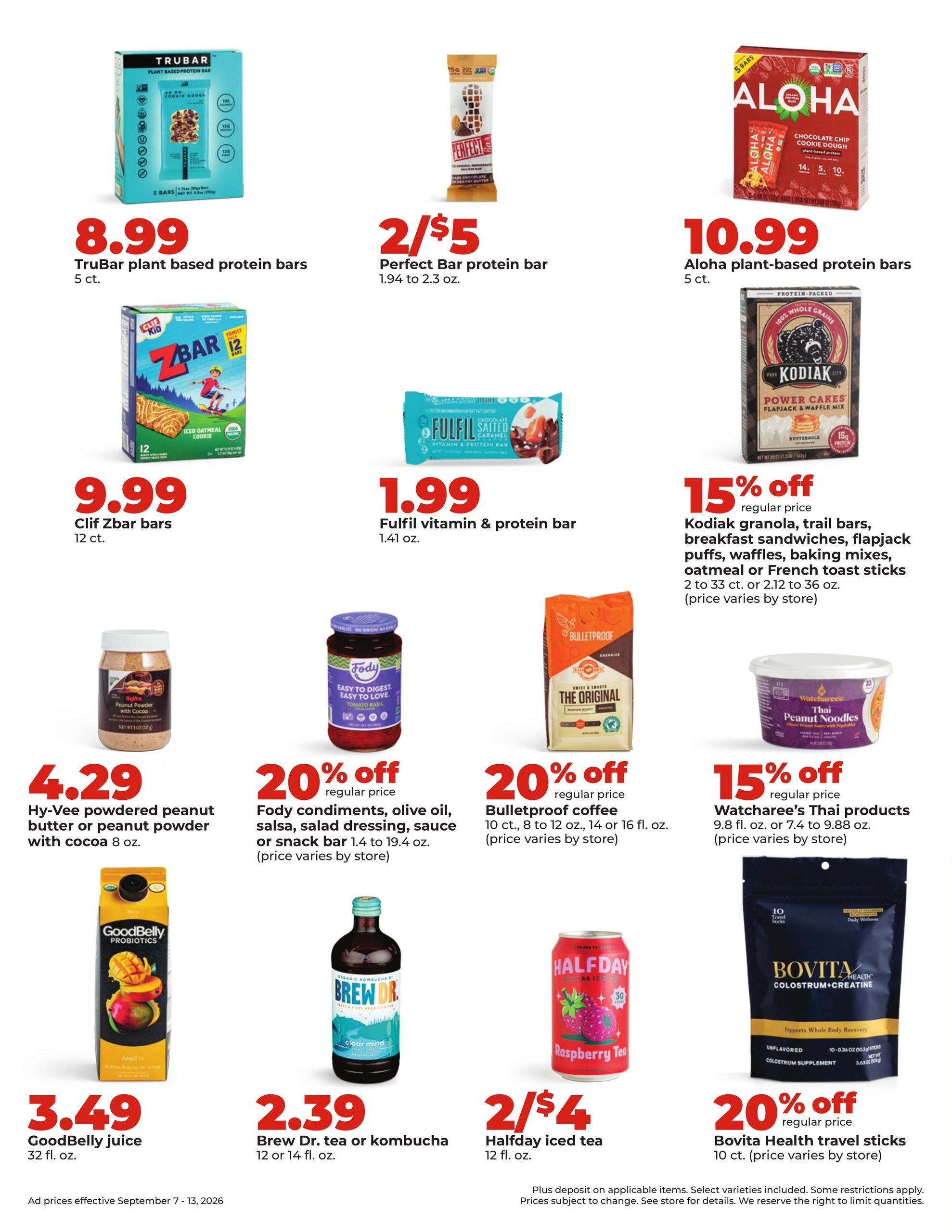 Hy-Vee (Cedar Rapids Area, IA) Weekly Ad September 7 - 13, 2026
