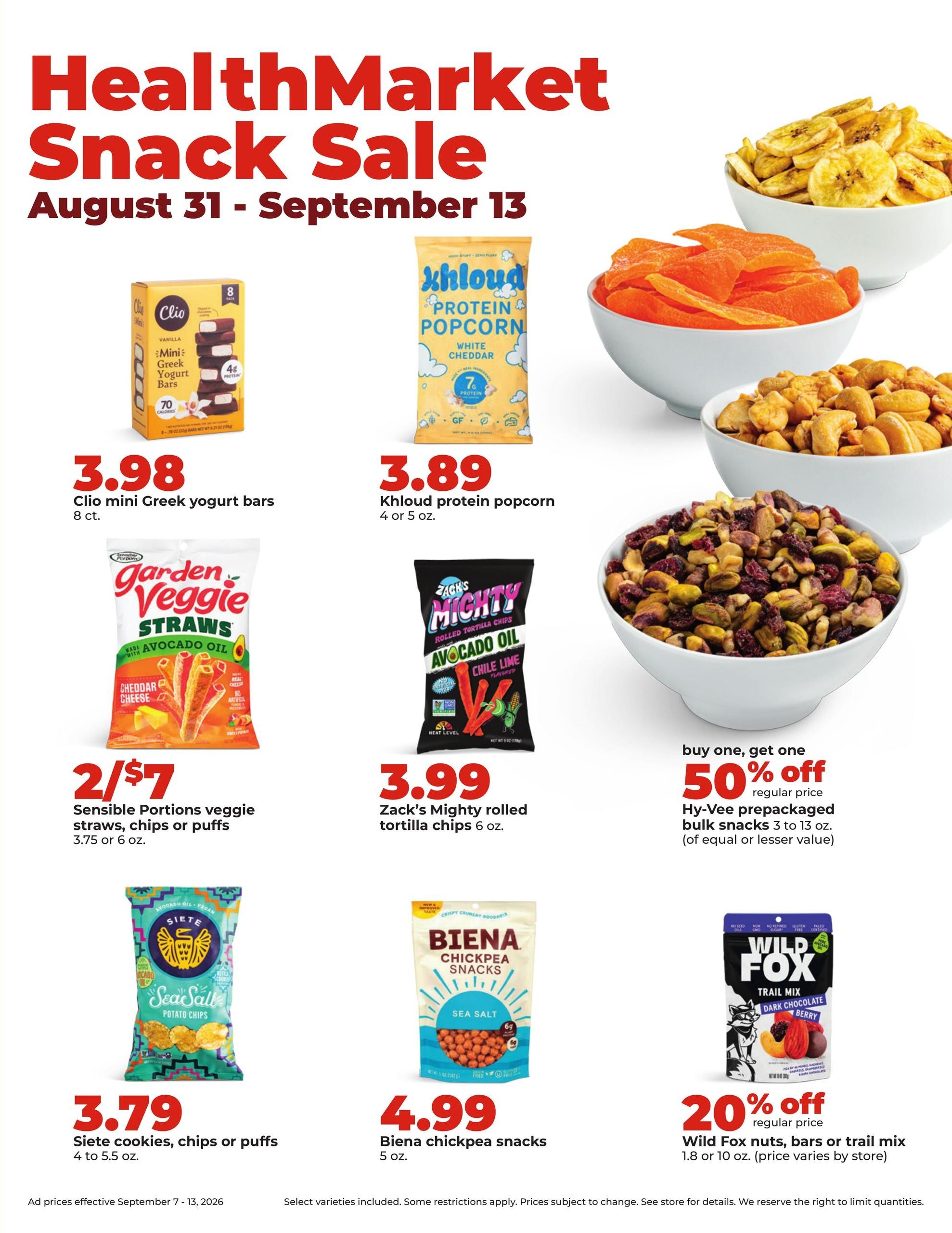 Hy-Vee (Cedar Rapids Area, IA) Weekly Ad September 7 - 13, 2026