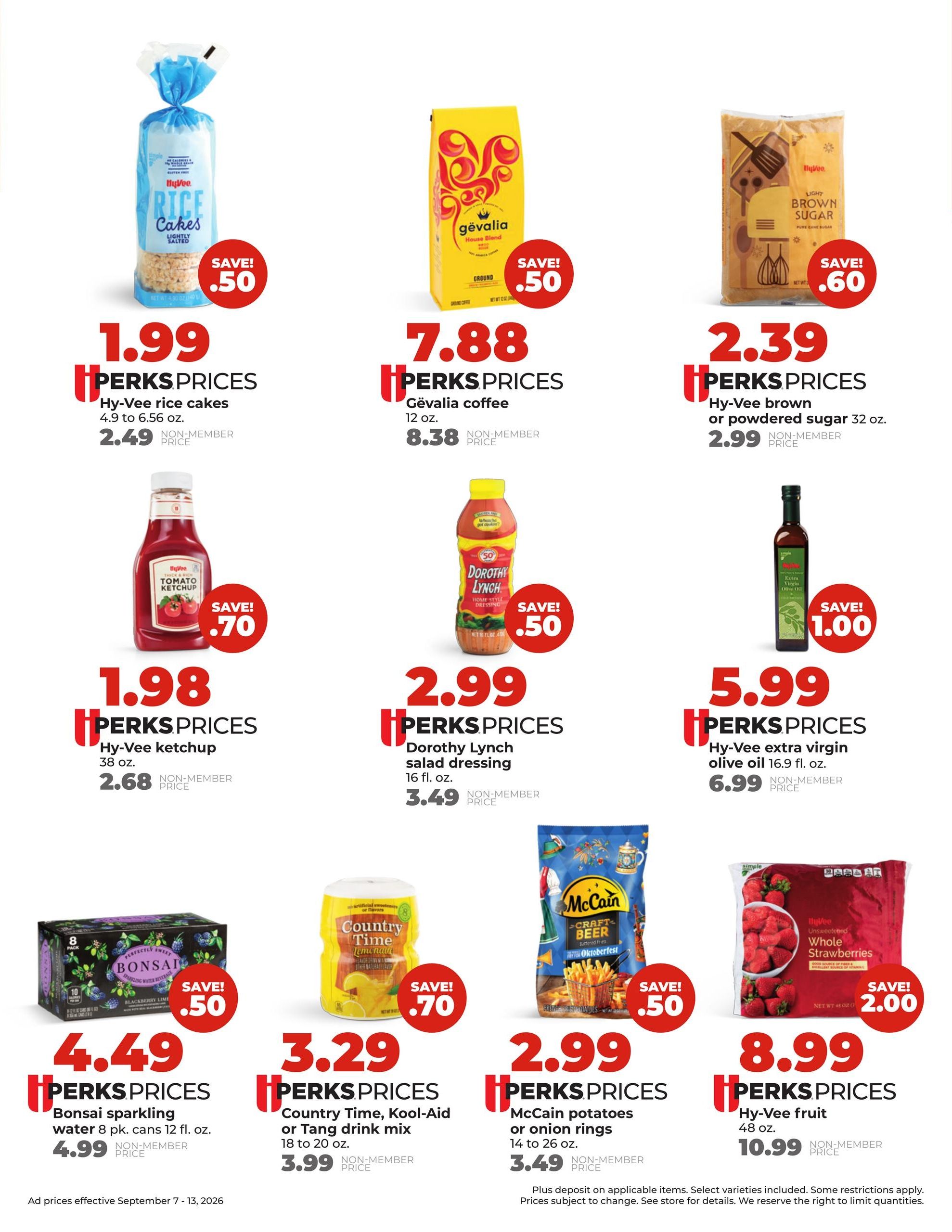 Hy-Vee (Cedar Rapids Area, IA) Weekly Ad September 7 - 13, 2026