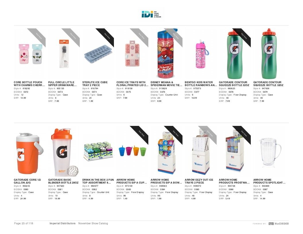 Imperial Distributors Back to School Halloween and Fall Catalog Weekly Ad January 1 - December 31, 2026