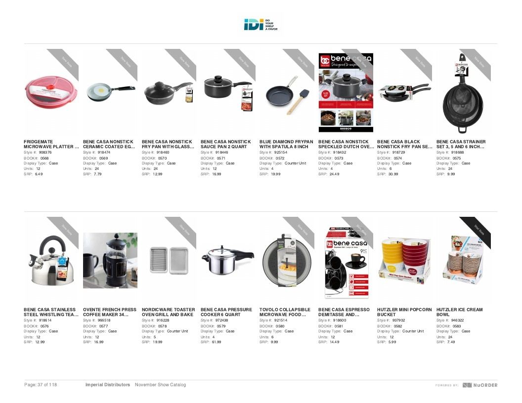 Imperial Distributors Back to School Halloween and Fall Catalog Weekly Ad January 1 - December 31, 2026