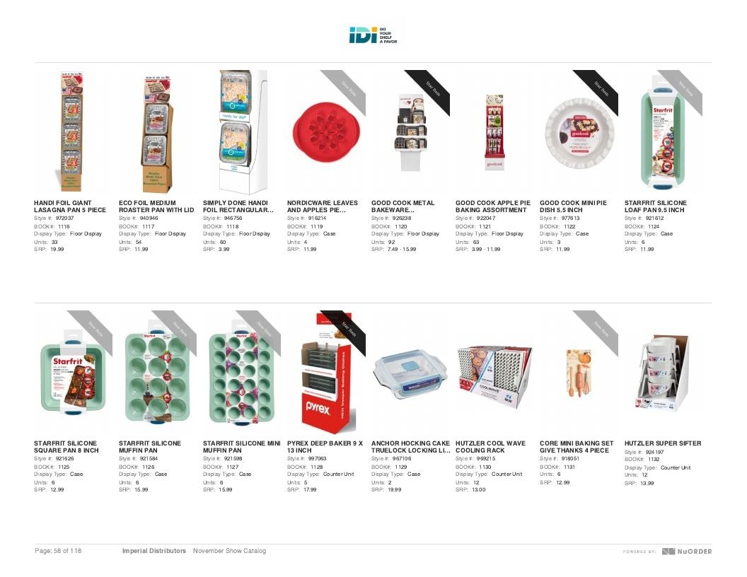 Imperial Distributors Back to School Halloween and Fall Catalog Weekly Ad January 1 - December 31, 2026