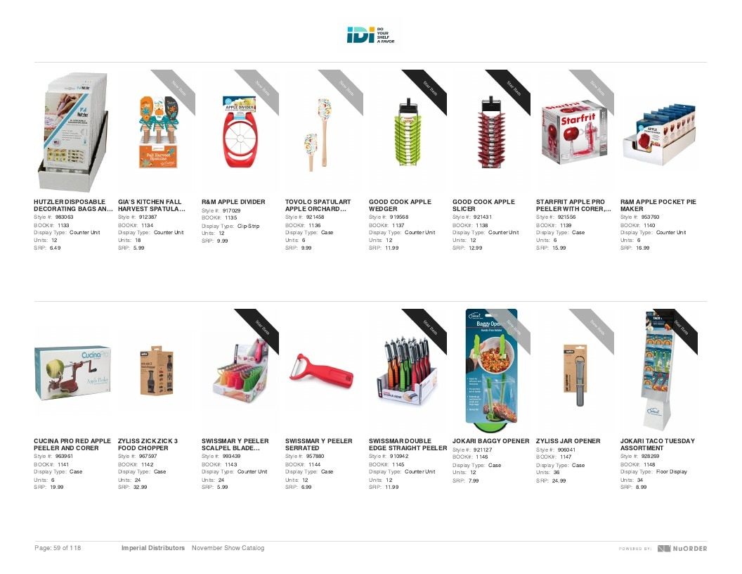 Imperial Distributors Back to School Halloween and Fall Catalog Weekly Ad January 1 - December 31, 2026