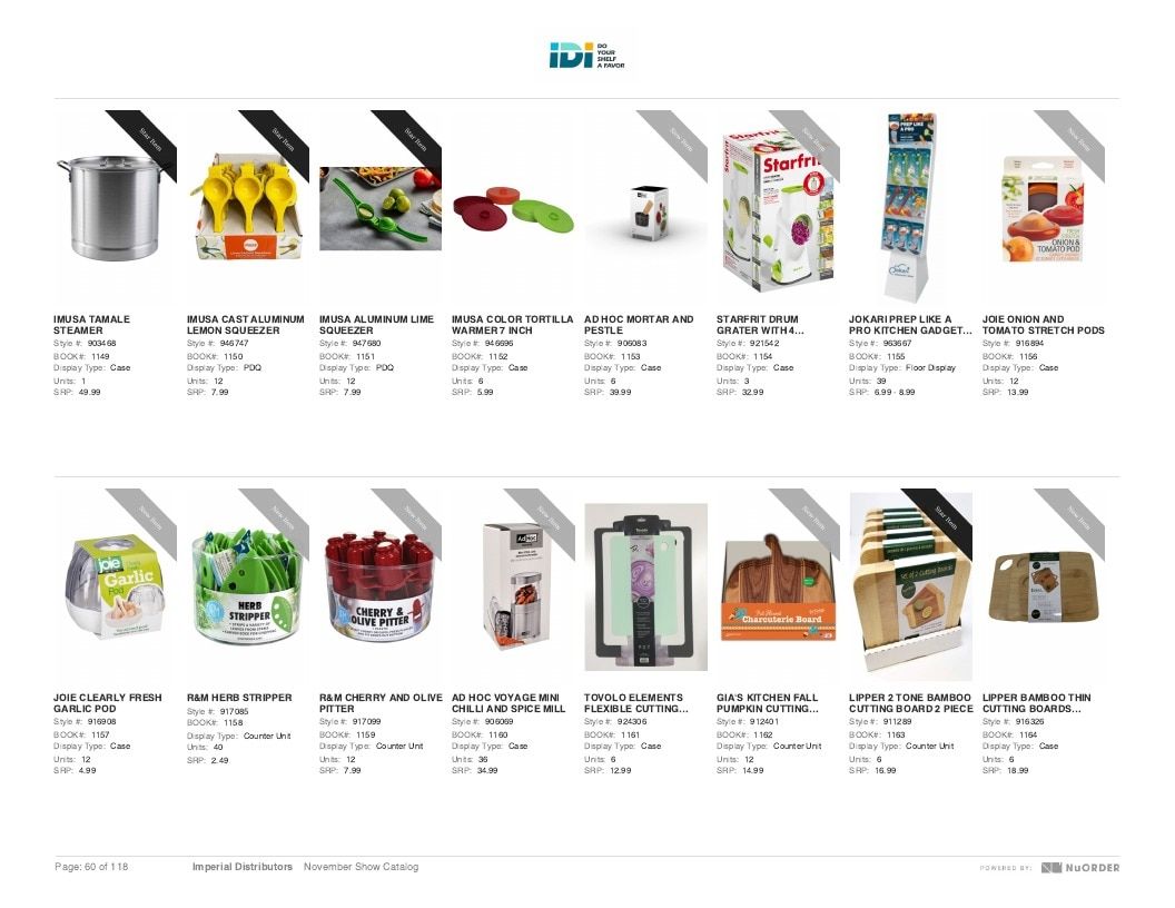 Imperial Distributors Back to School Halloween and Fall Catalog Weekly Ad January 1 - December 31, 2026