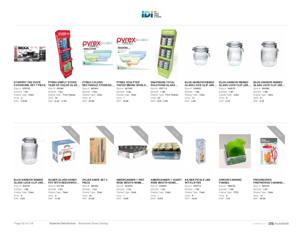 Imperial Distributors Back to School Halloween and Fall Catalog Weekly Ad January 1 - December 31, 2026