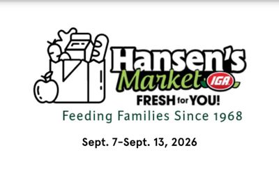Hansen's IGA Wisconsin (Black River Falls, WI) Weekly Ad September 7 - 13, 2026