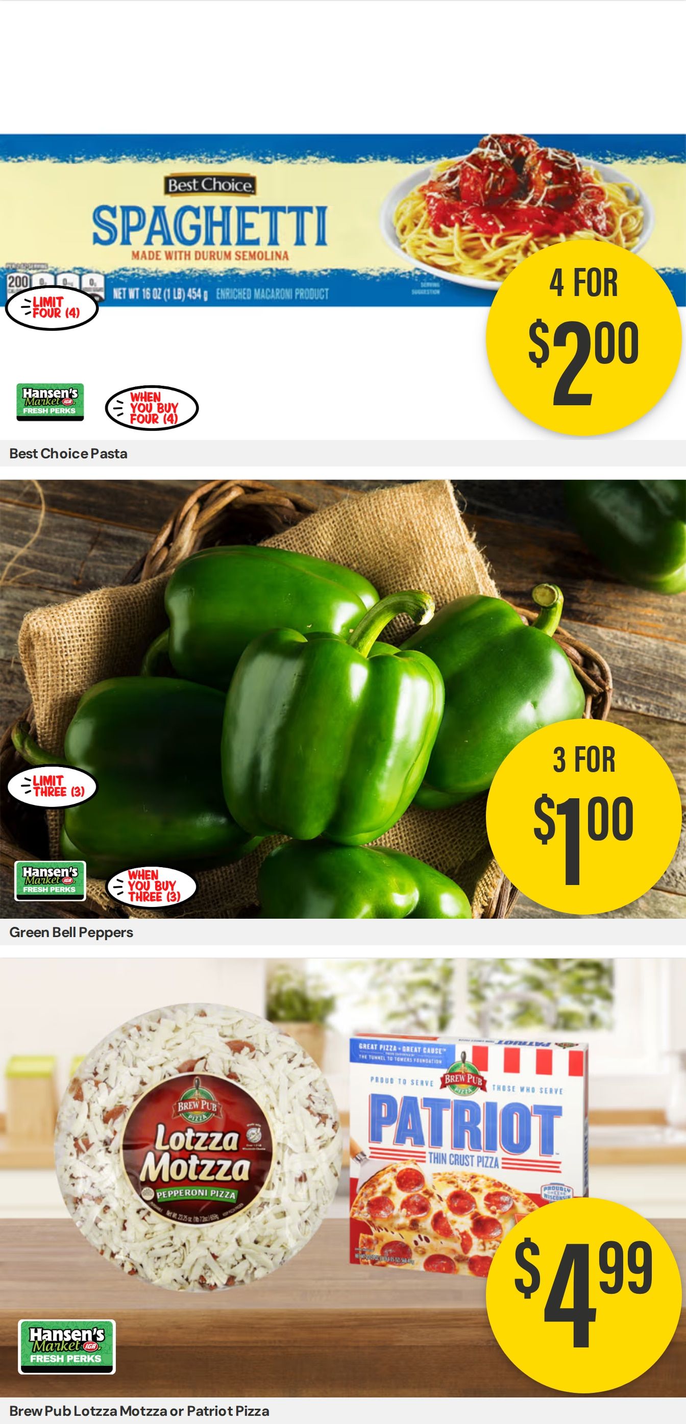 Hansen's IGA Wisconsin (Black River Falls, WI) Weekly Ad September 7 - 13, 2026