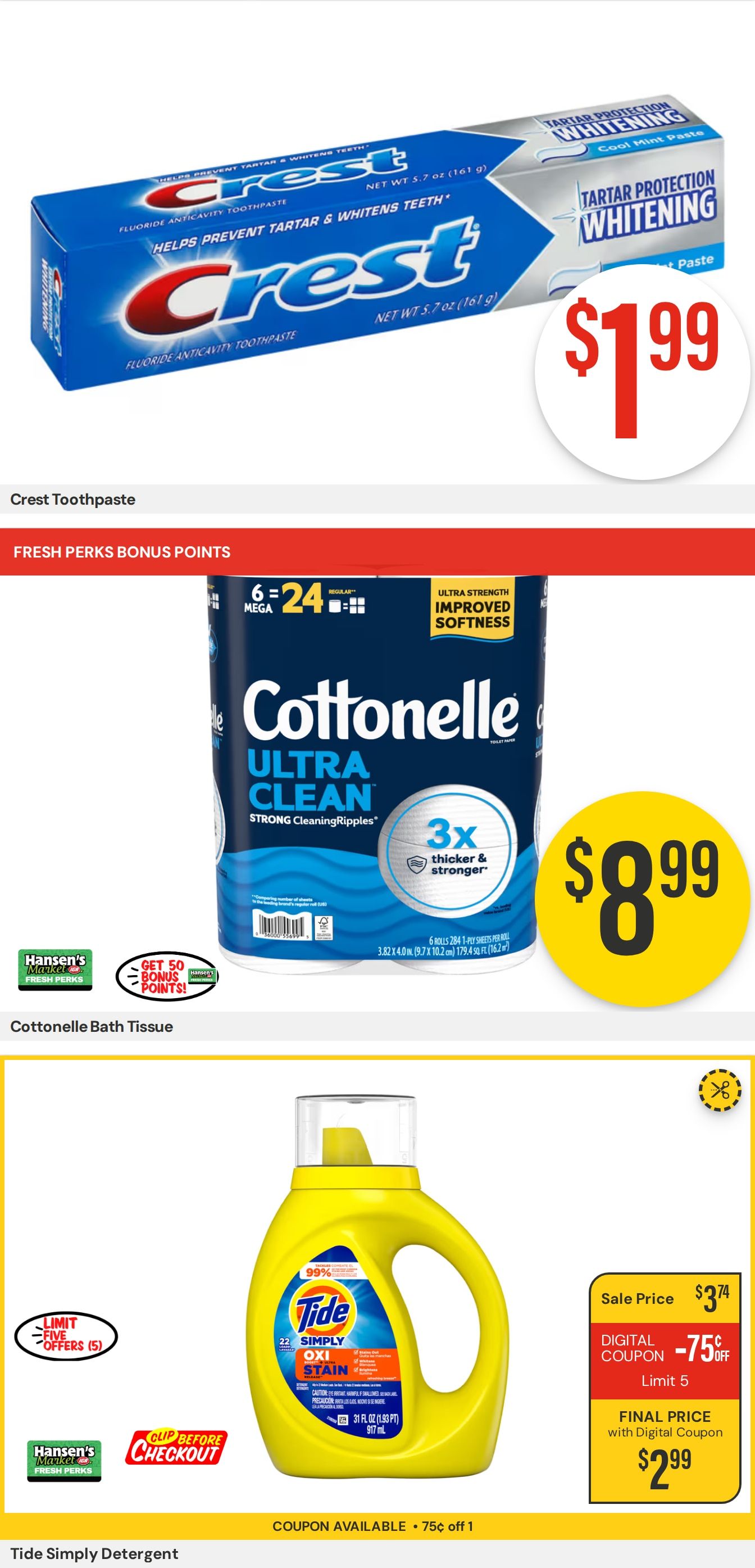 Hansen's IGA Wisconsin (Black River Falls, WI) Weekly Ad September 7 - 13, 2026