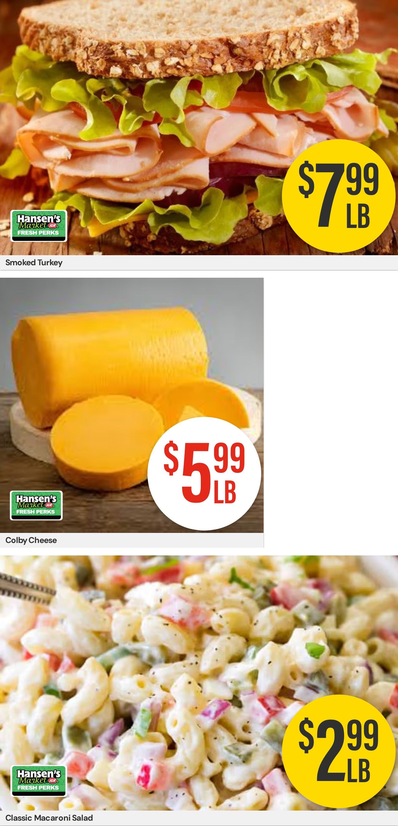 Hansen's IGA Wisconsin (Black River Falls, WI) Weekly Ad September 7 - 13, 2026