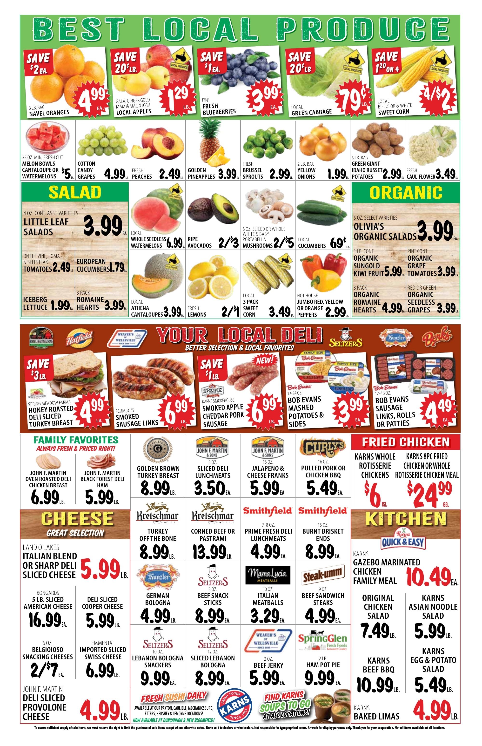 Karns Foods Weekly Ad September 7 - 14, 2026