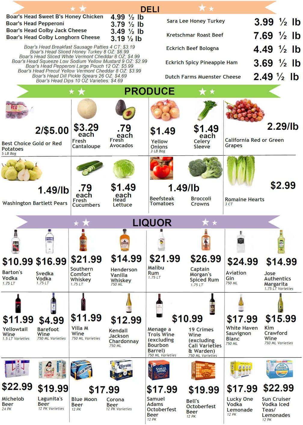 Art's Food Market Weekly Ad September 8 - 13, 2026