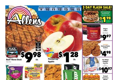 Allen's Food Mart Weekly Ad September 9 - 15, 2026