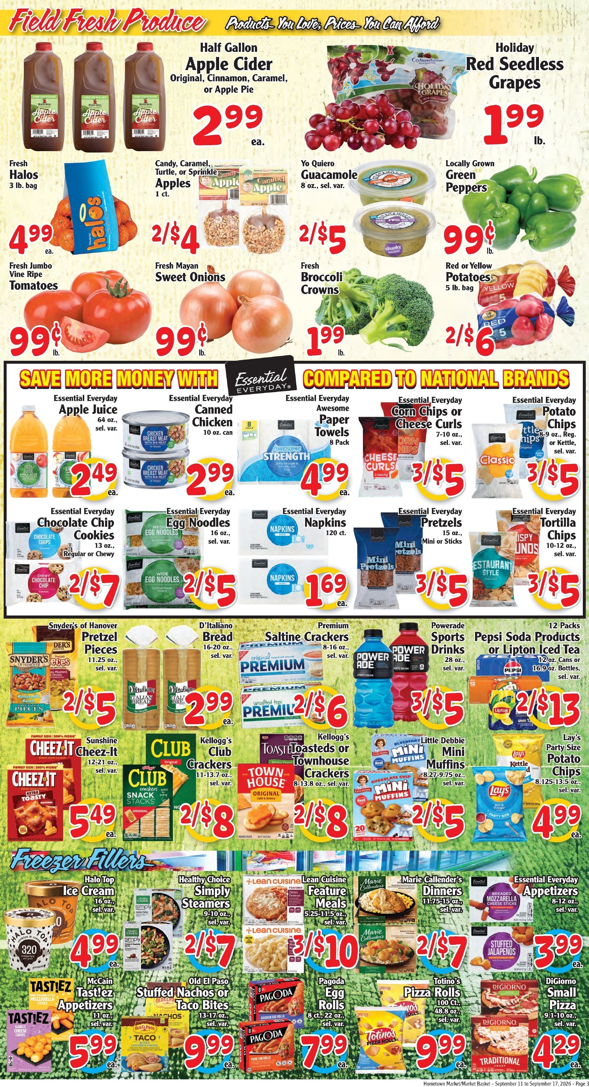 Market Basket Pennsylvania Weekly Ad September 11 - 17, 2026