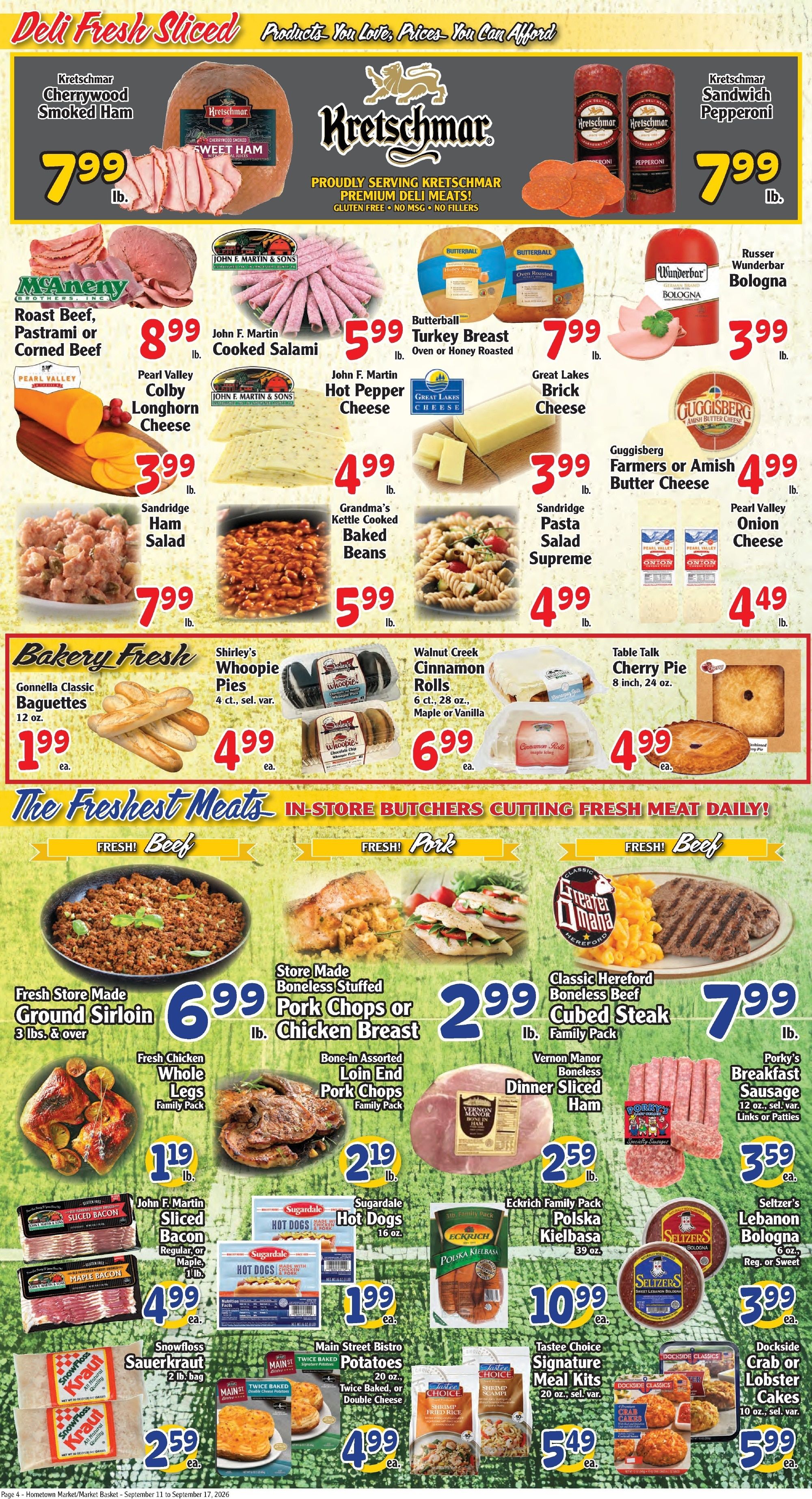 Market Basket Pennsylvania Weekly Ad September 11 - 17, 2026