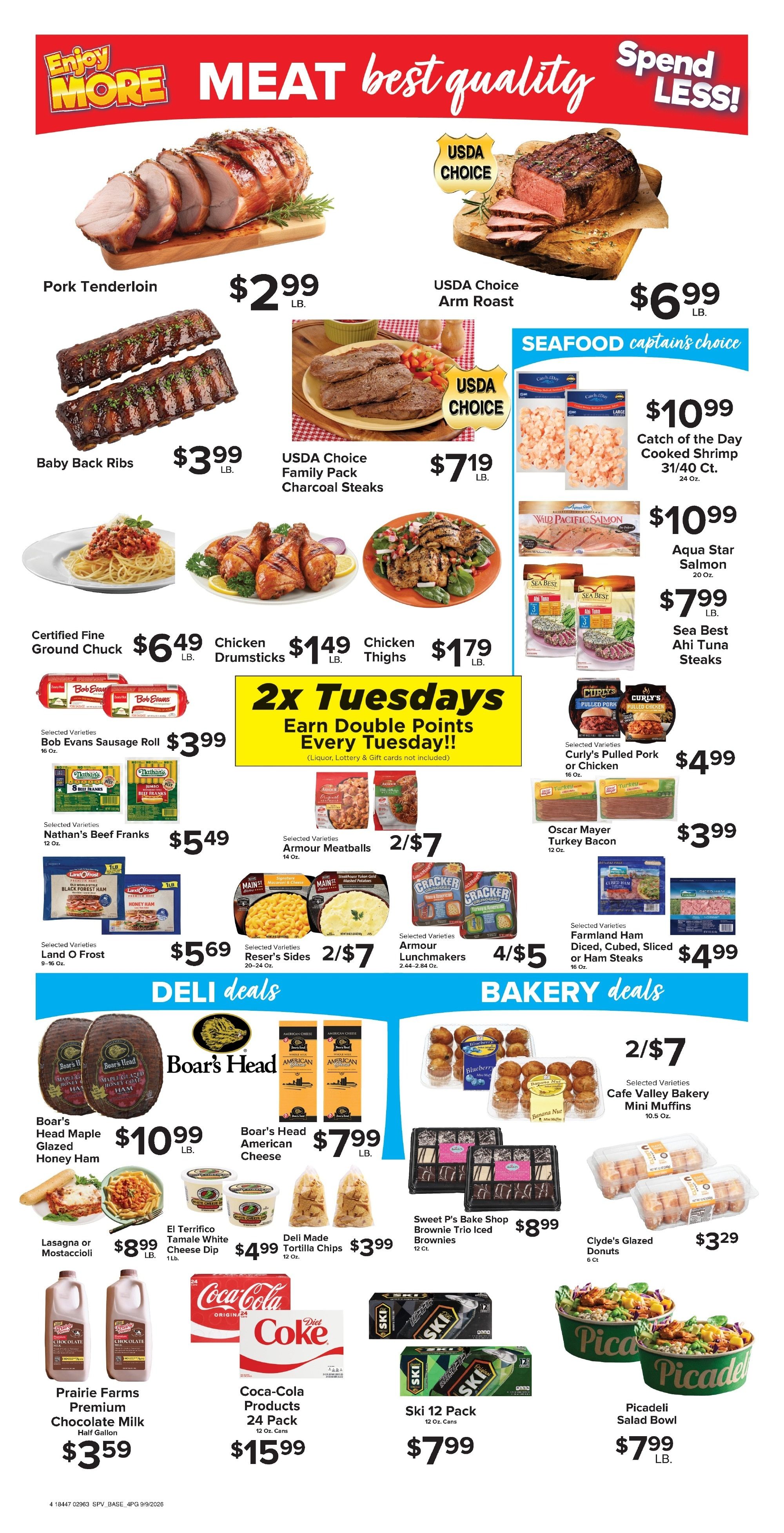 Your Country Mart Weekly Ad September 9 - 15, 2026