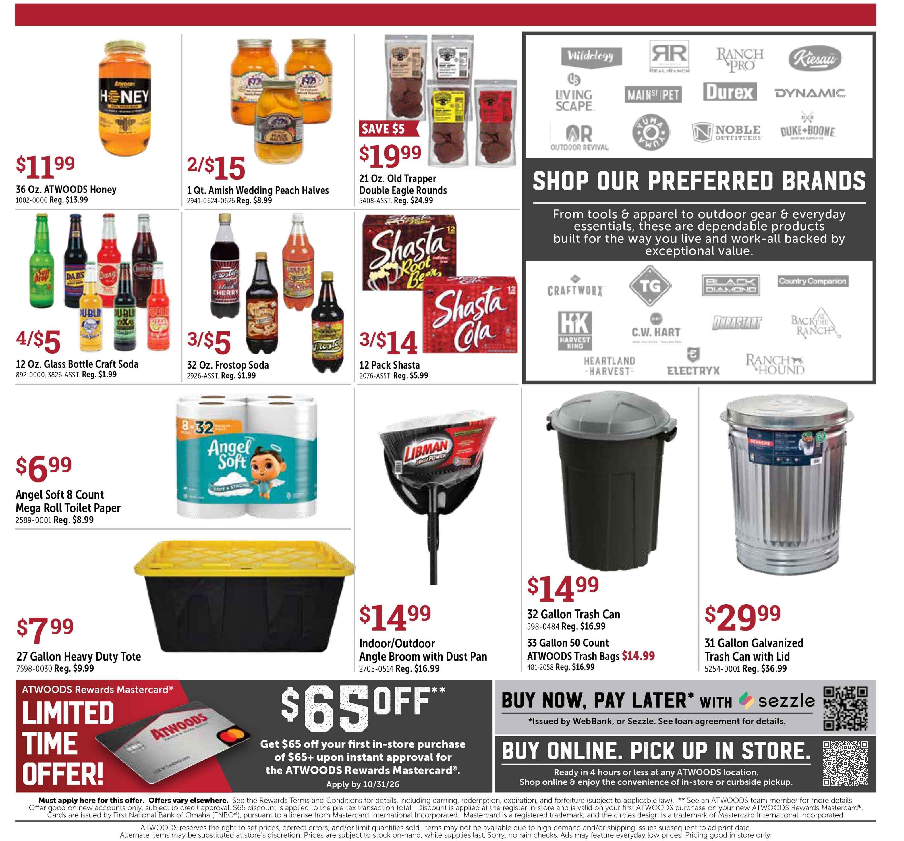Atwoods Weekly Ad September 8 - 20, 2026