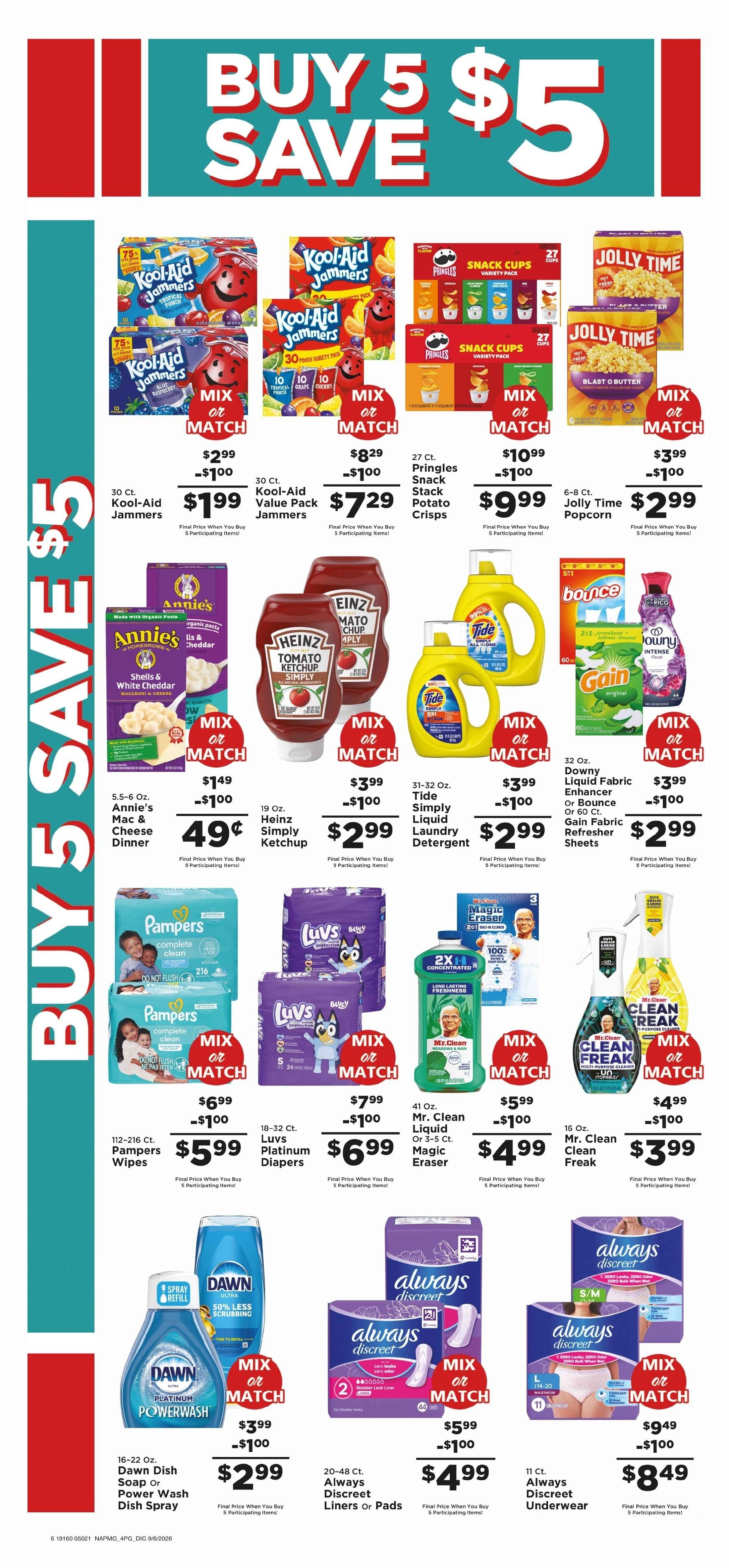 Chappell's Hometown Foods Weekly Ad September 8 - 13, 2026