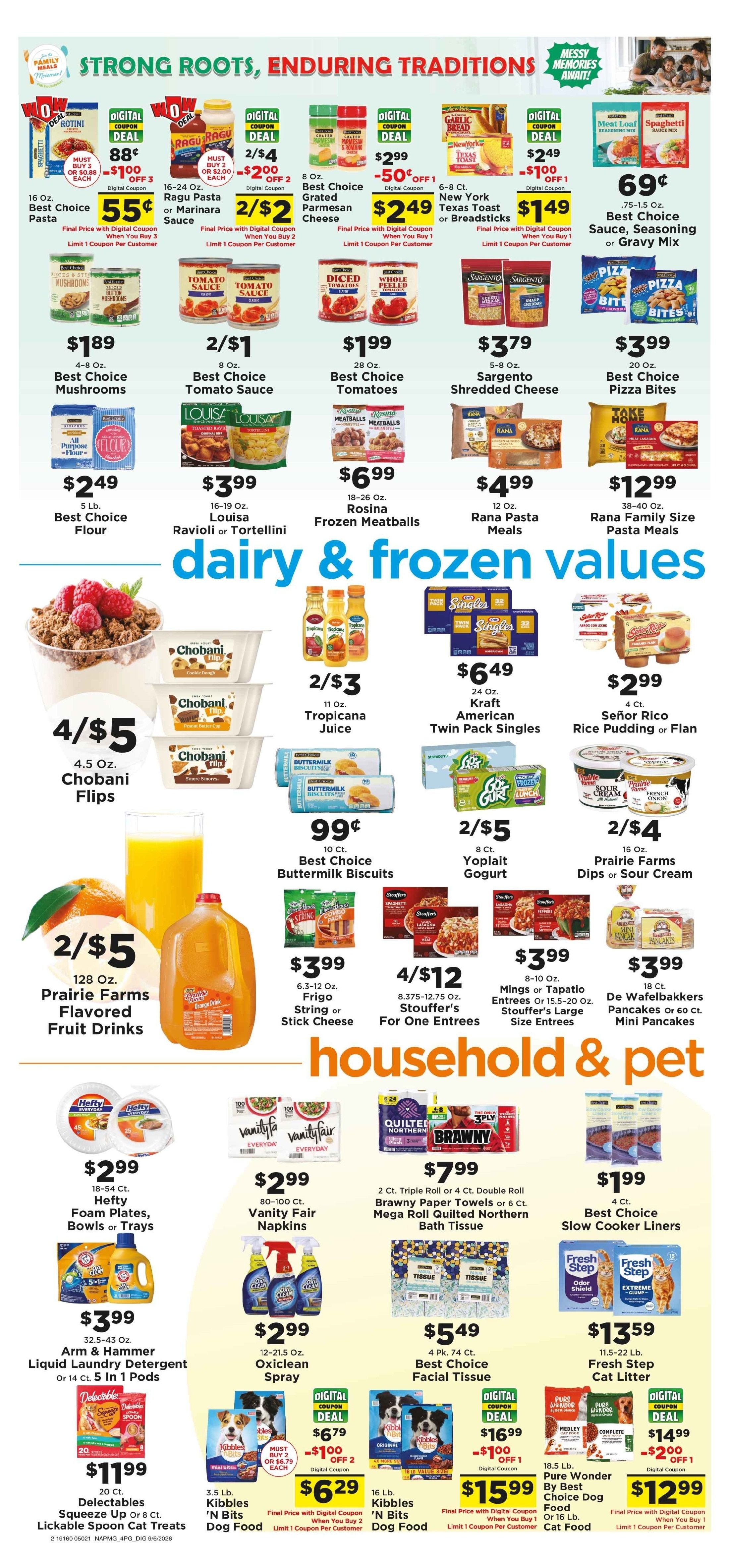 Chappell's Hometown Foods Weekly Ad September 8 - 13, 2026