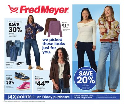 Fred Meyer Home & Apparel Weekly Ad September 9 - 15, 2026