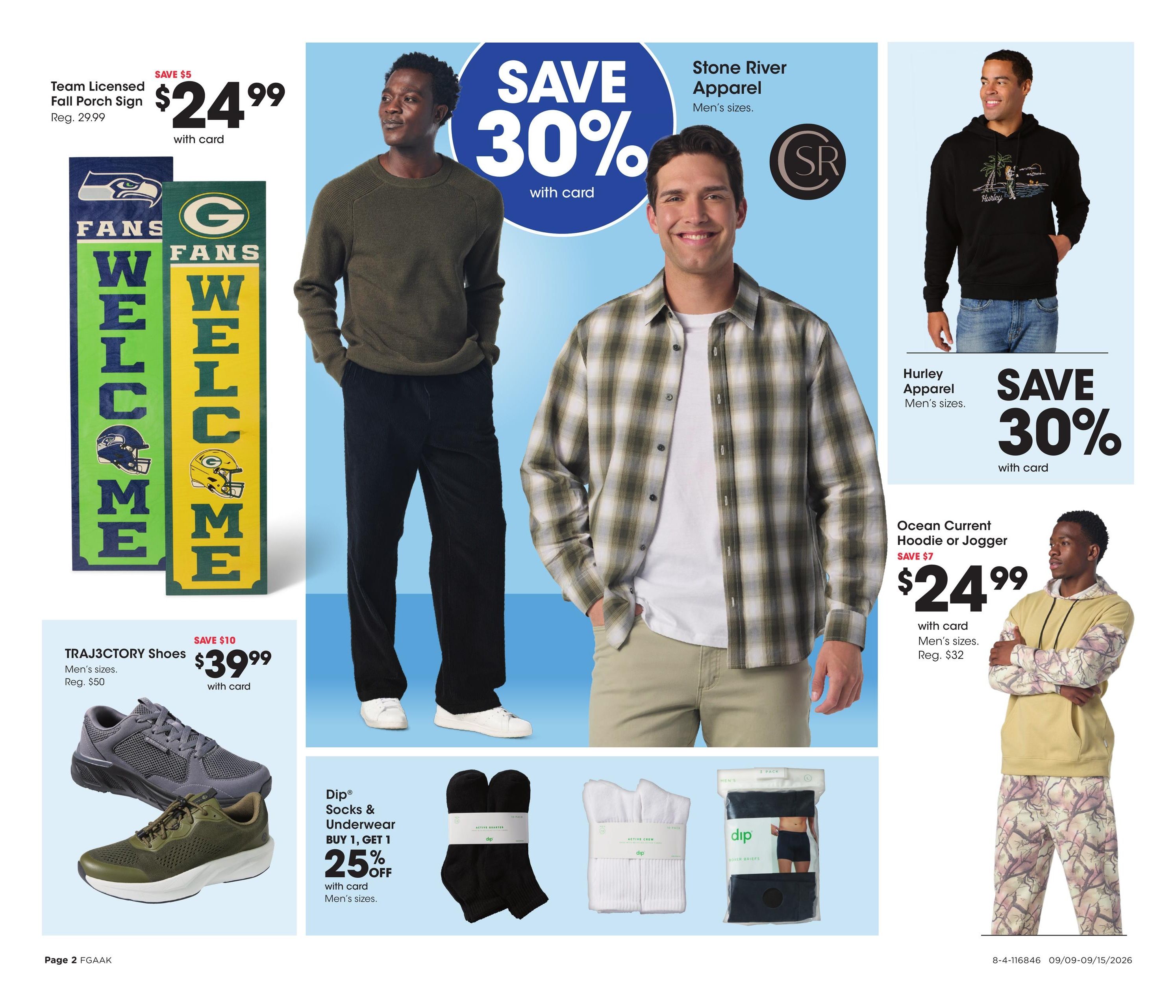 Fred Meyer Home & Apparel Weekly Ad September 9 - 15, 2026