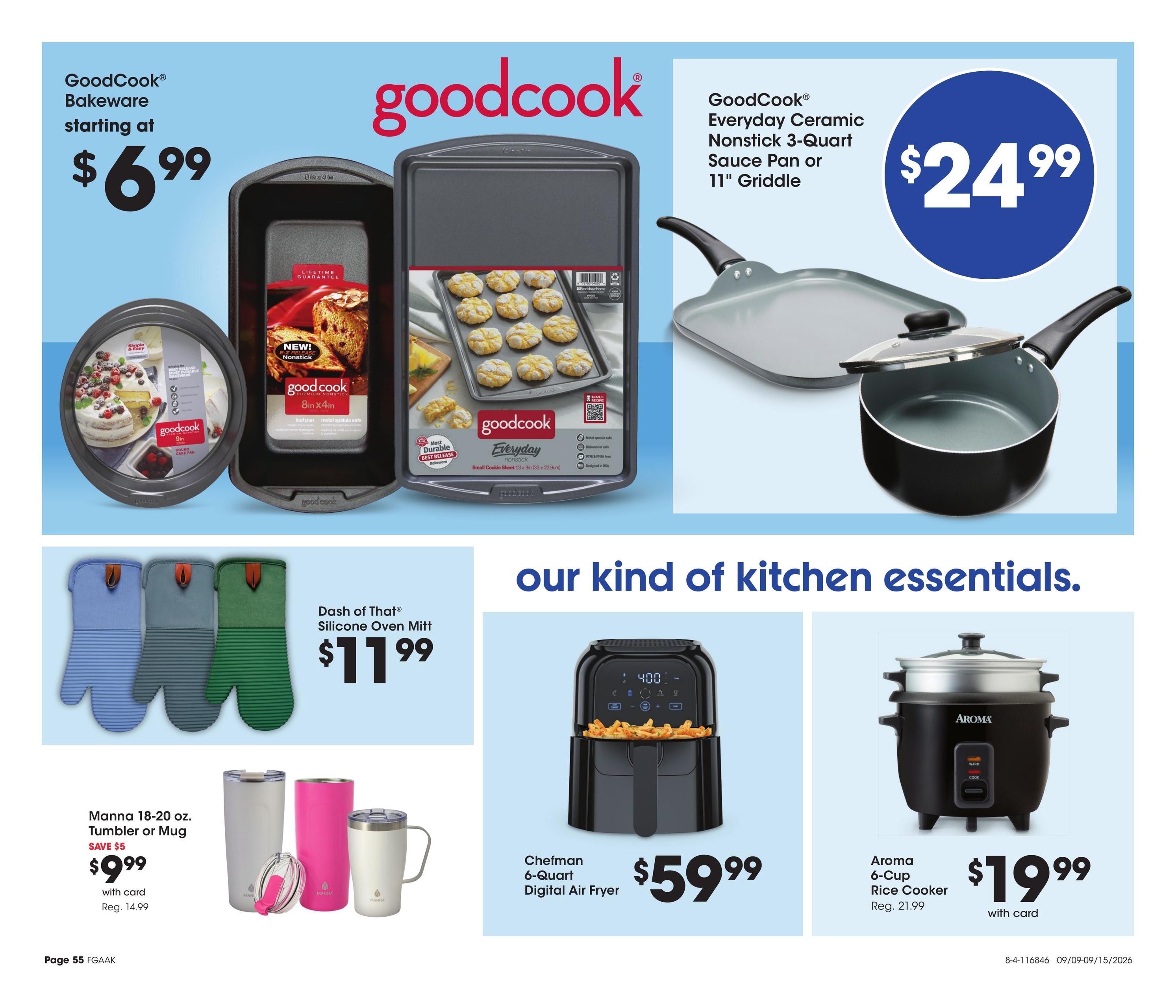 Fred Meyer Home & Apparel Weekly Ad September 9 - 15, 2026