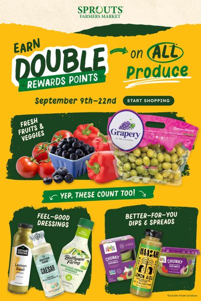Sprouts Farmers Market (Olathe-Overland Park Area, KS) Weekly Ad September 9 - 15, 2026